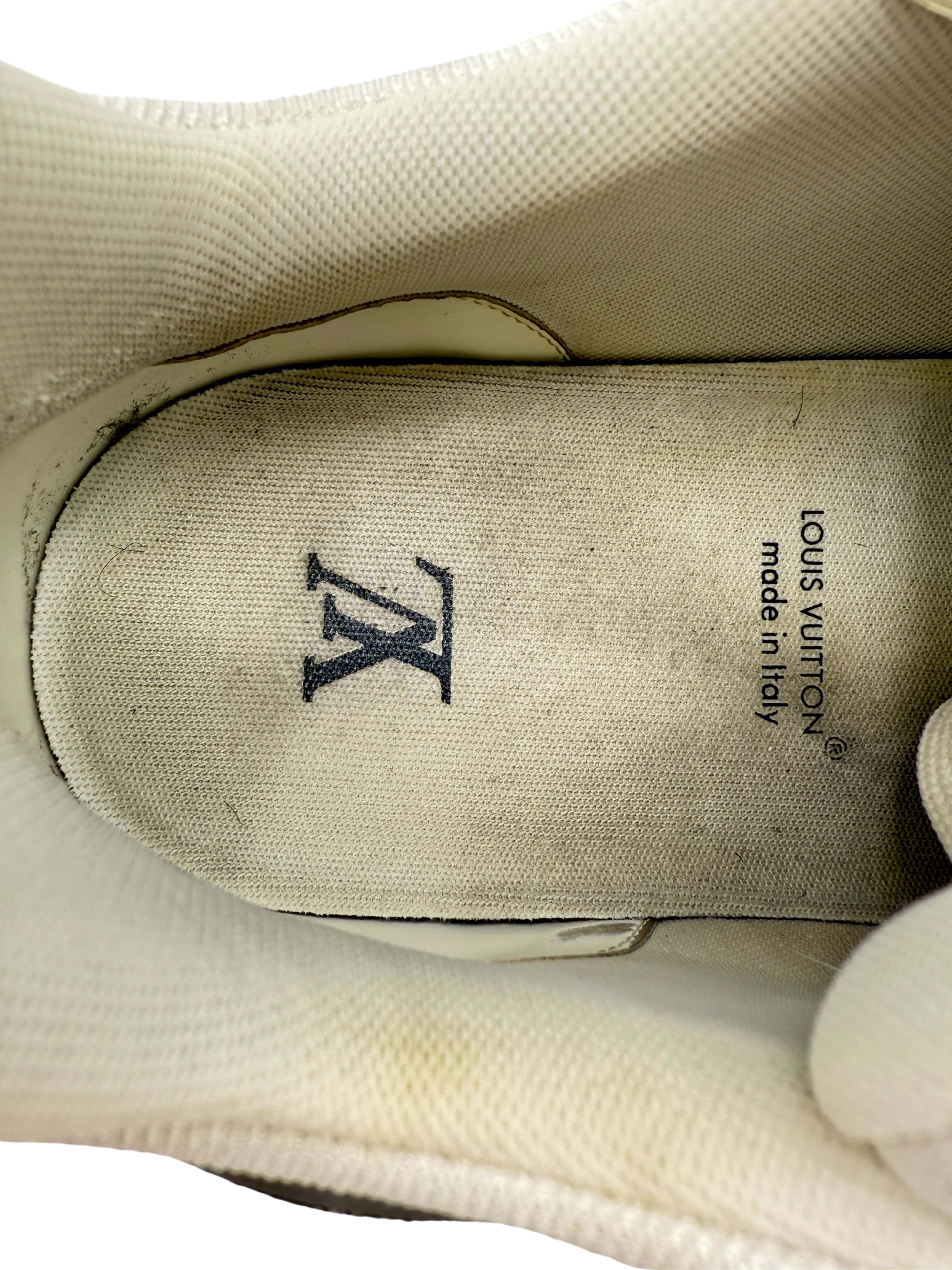 Louis Vuitton Monogram Denim LV Trainer - Grey Louis Vuitton