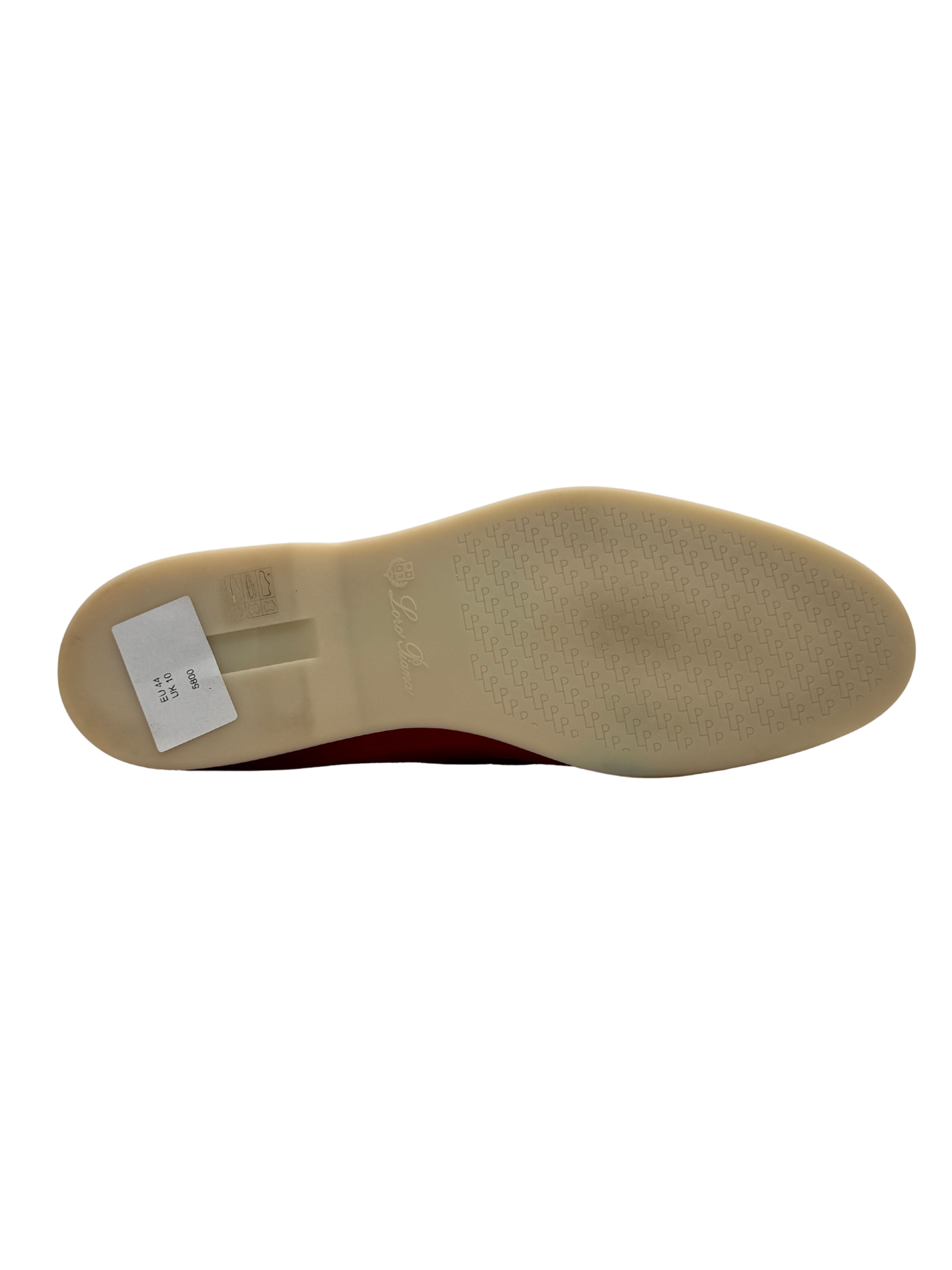 Loro Piana Summer Walk Monte Carlo Exclusive Loafer - Red (Unused) Loro Piana