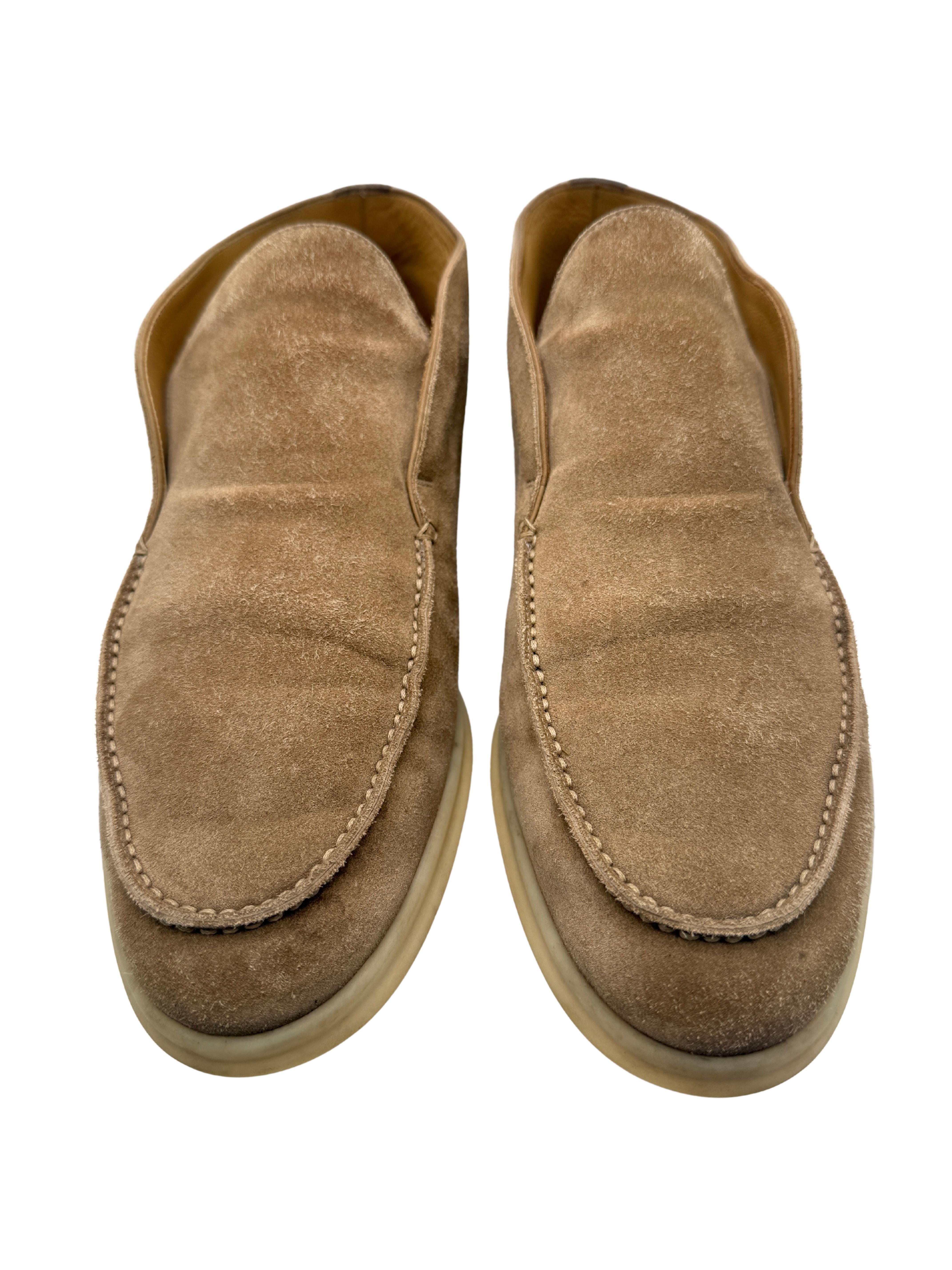Loro Piana Open Walk Ankle Boot - Beige Loro Piana