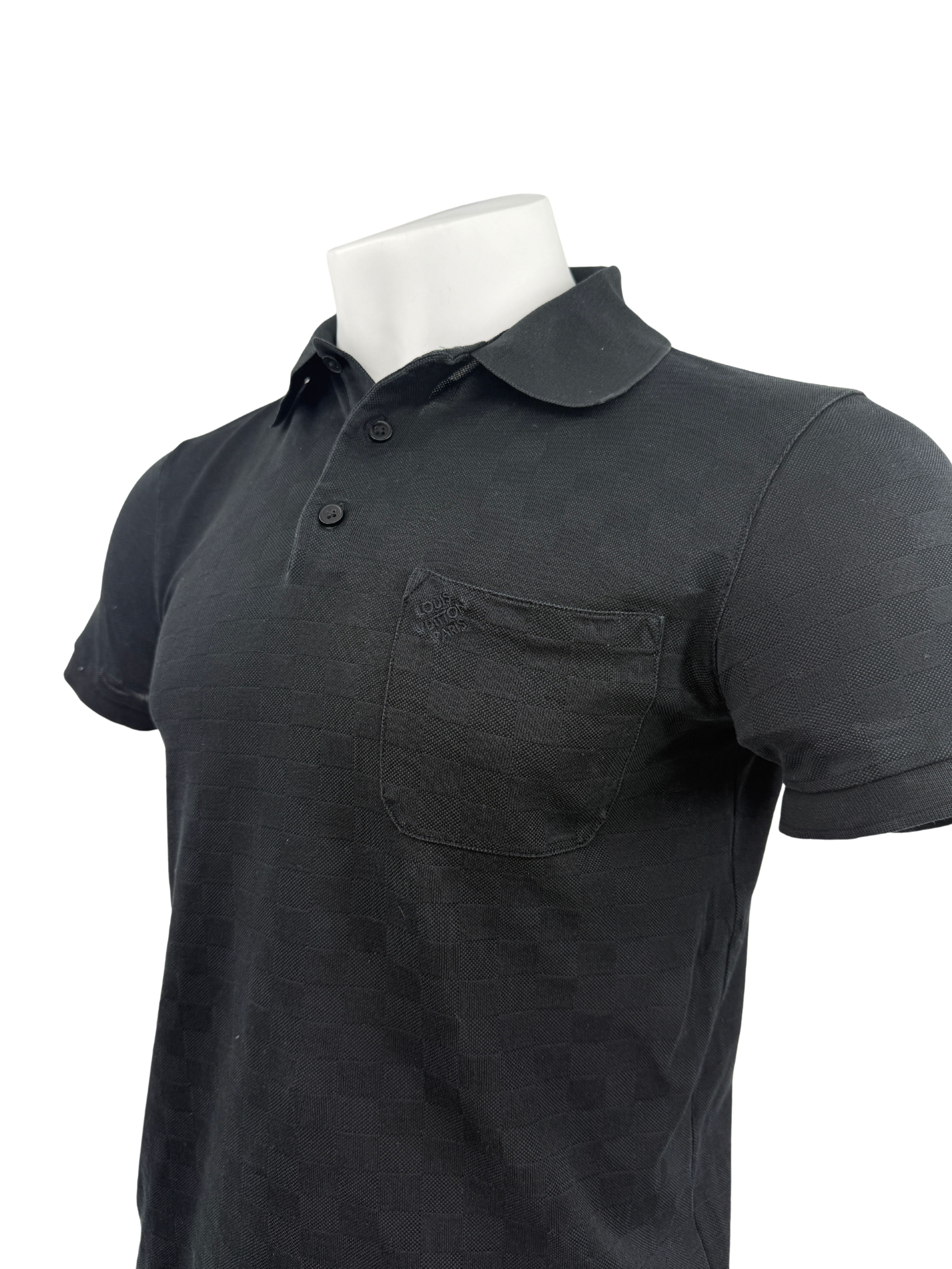 Louis Vuitton Damier Polo Shirt - Black Louis Vuitton