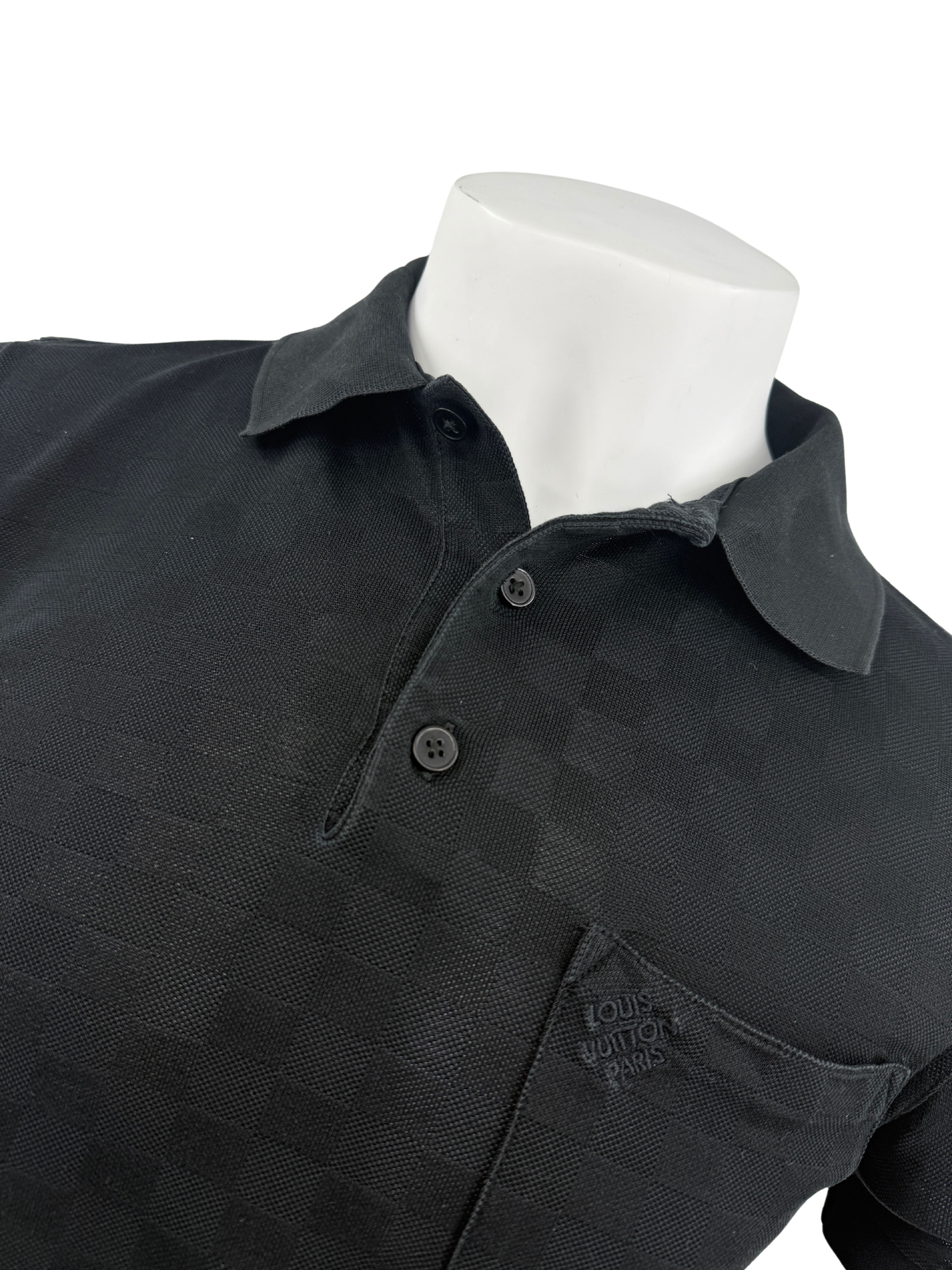 Louis Vuitton Damier Polo Shirt - Black Louis Vuitton