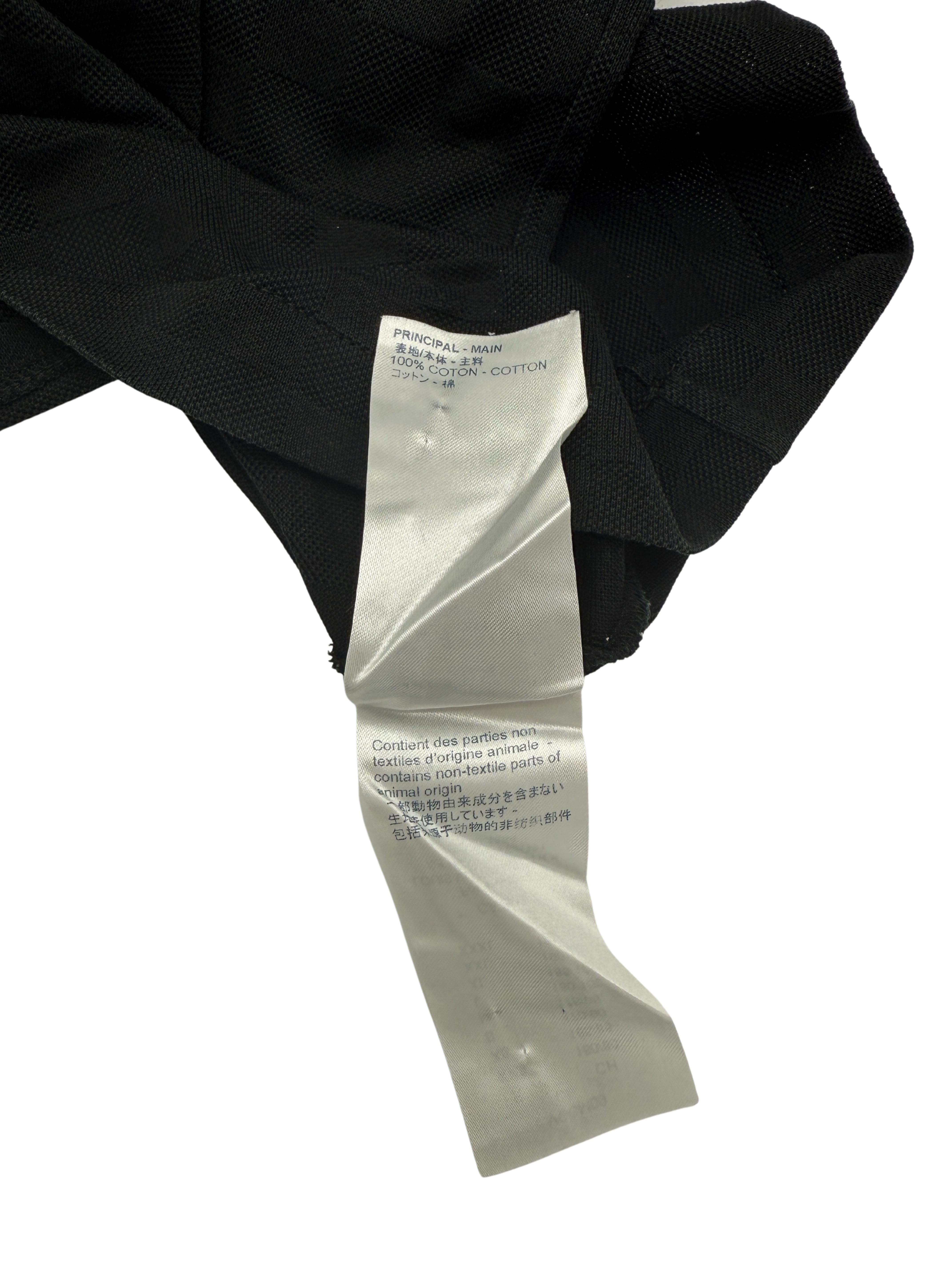 Louis Vuitton Damier Polo Shirt - Black Louis Vuitton