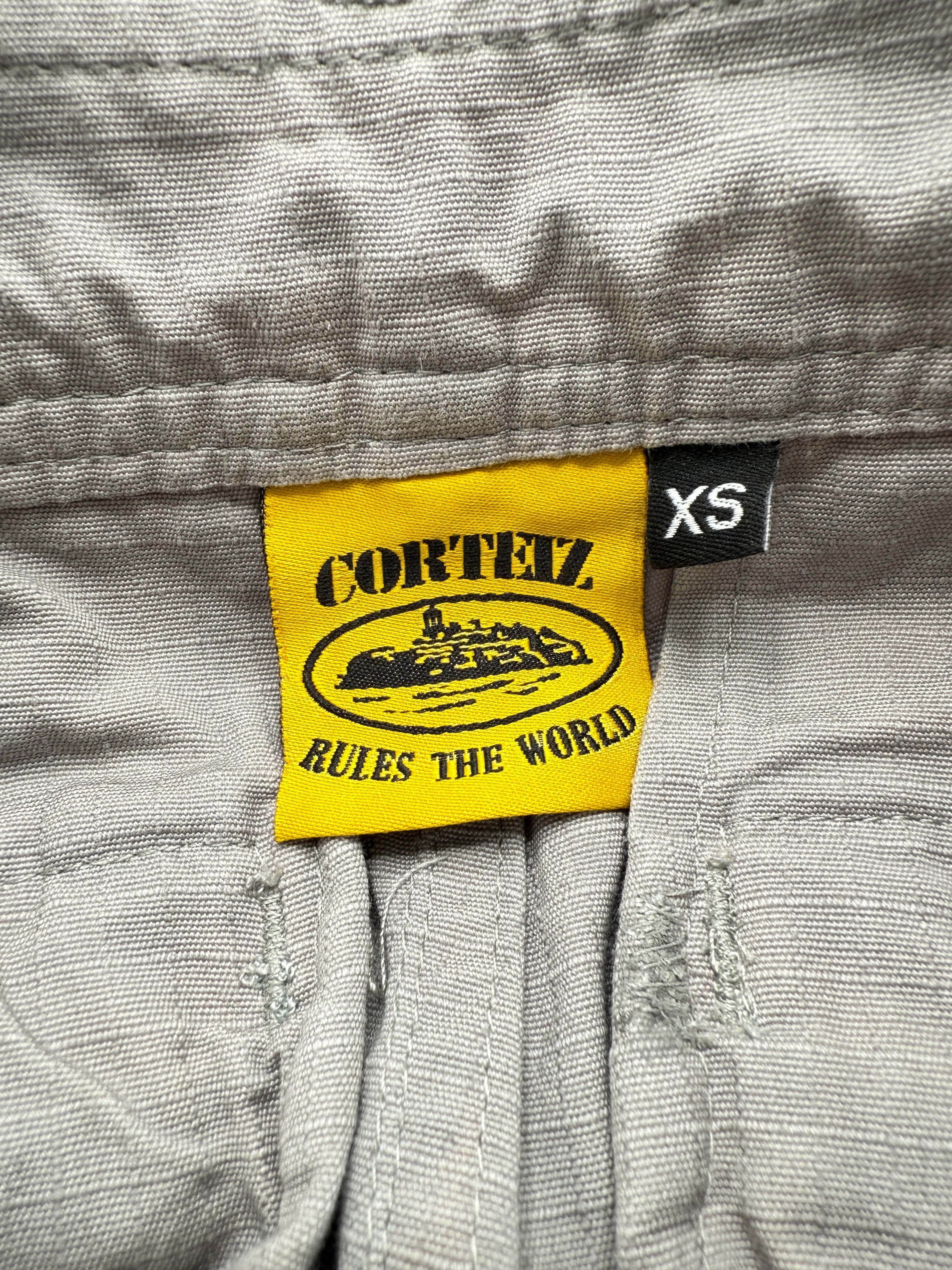Corteiz Alcatraz Cargo Shorts - Grey Corteiz