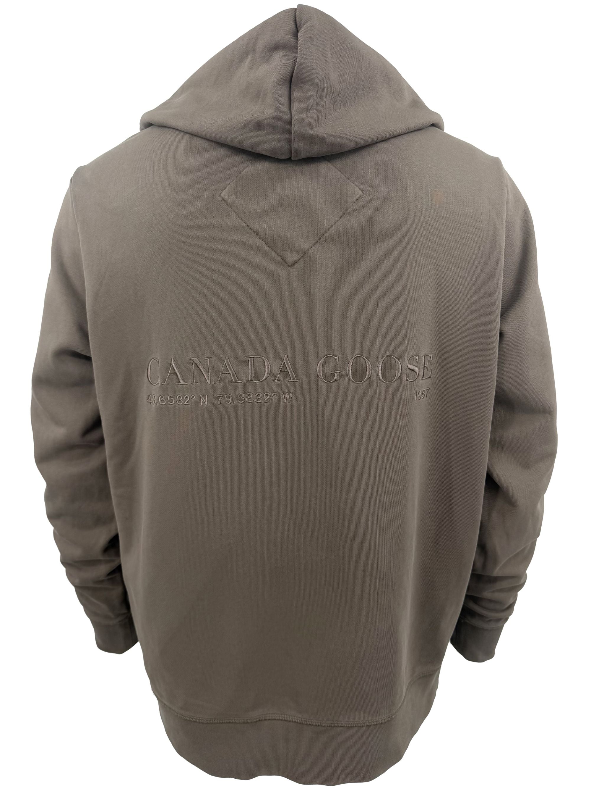 Canada Goose Embroidered Hoodie - Brown Canada Goose