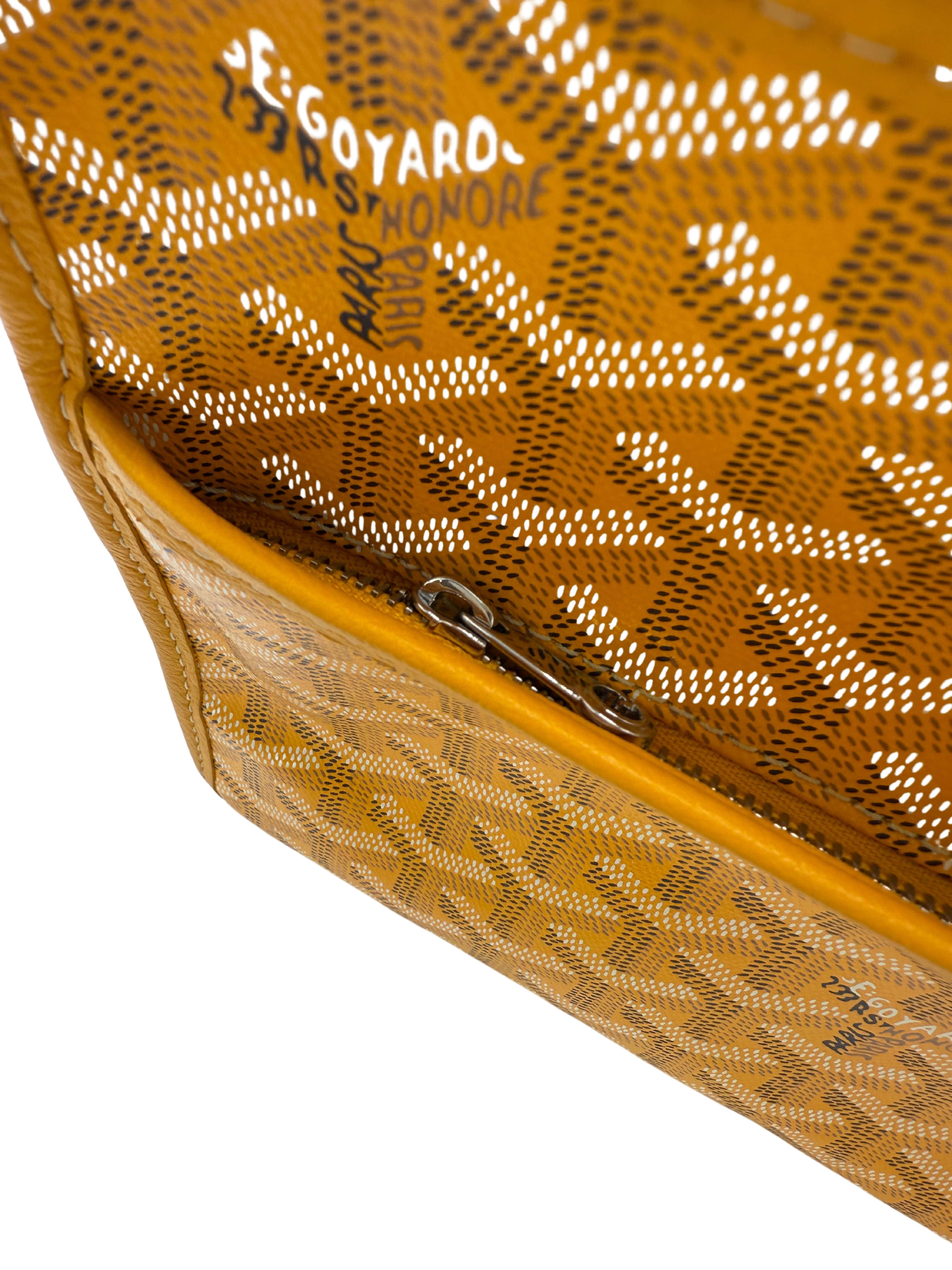 Goyard Jouvence MM Toiletry Bag - Yellow Goyard