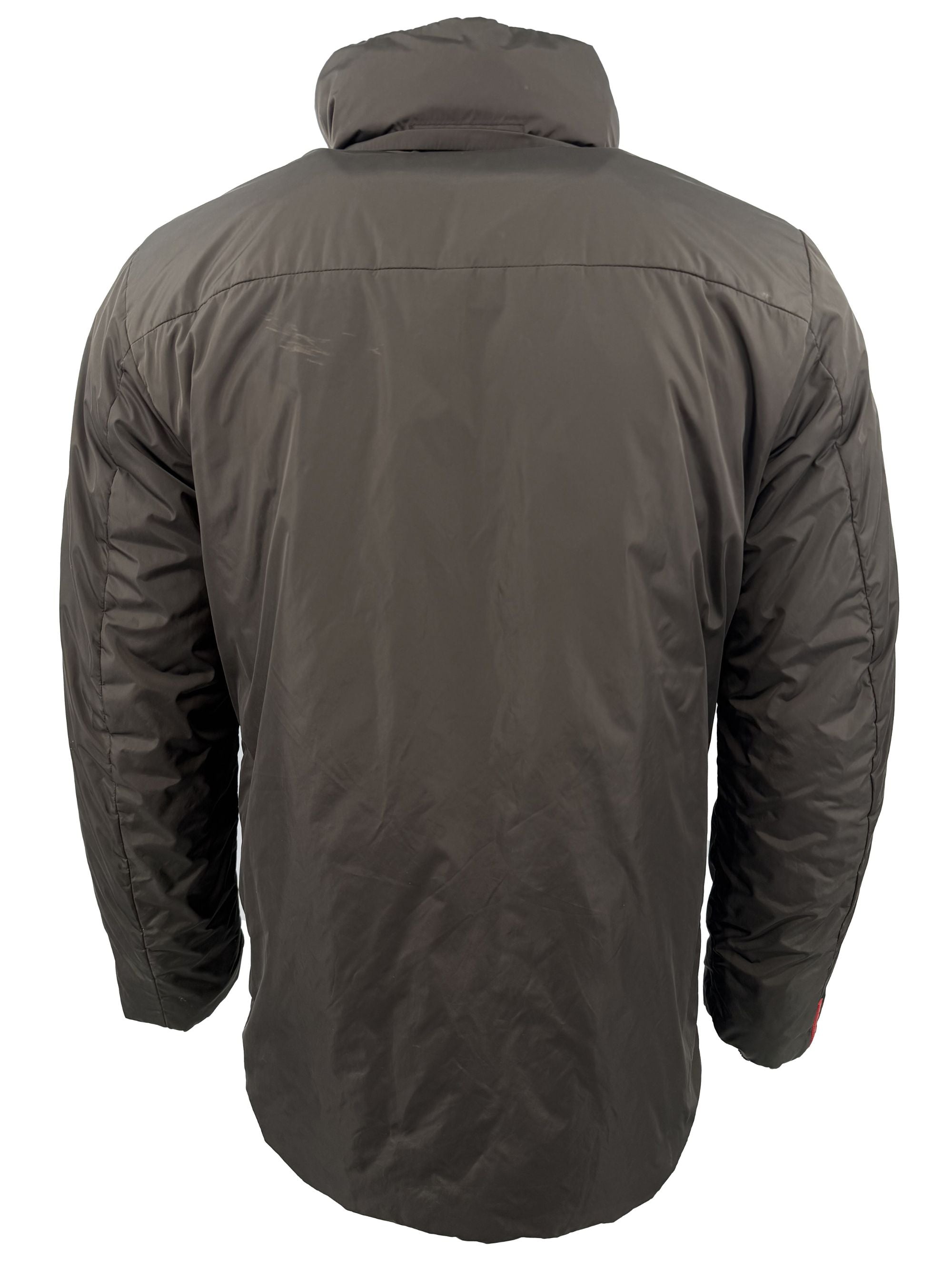 Prada Quilted Down Jacket - Khaki Prada