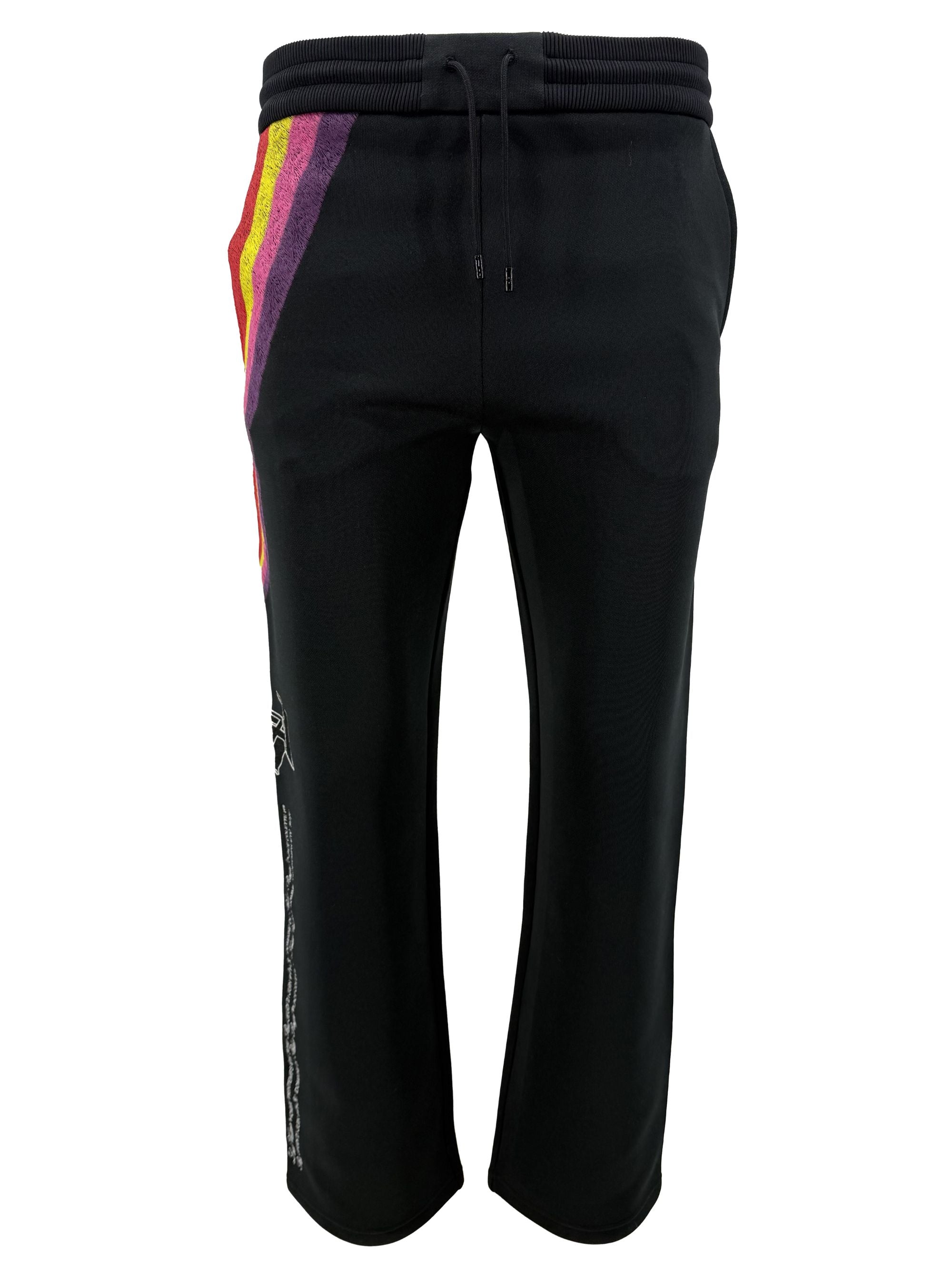 Louis Vuitton Rainbow Track Pants - Black Louis Vuitton