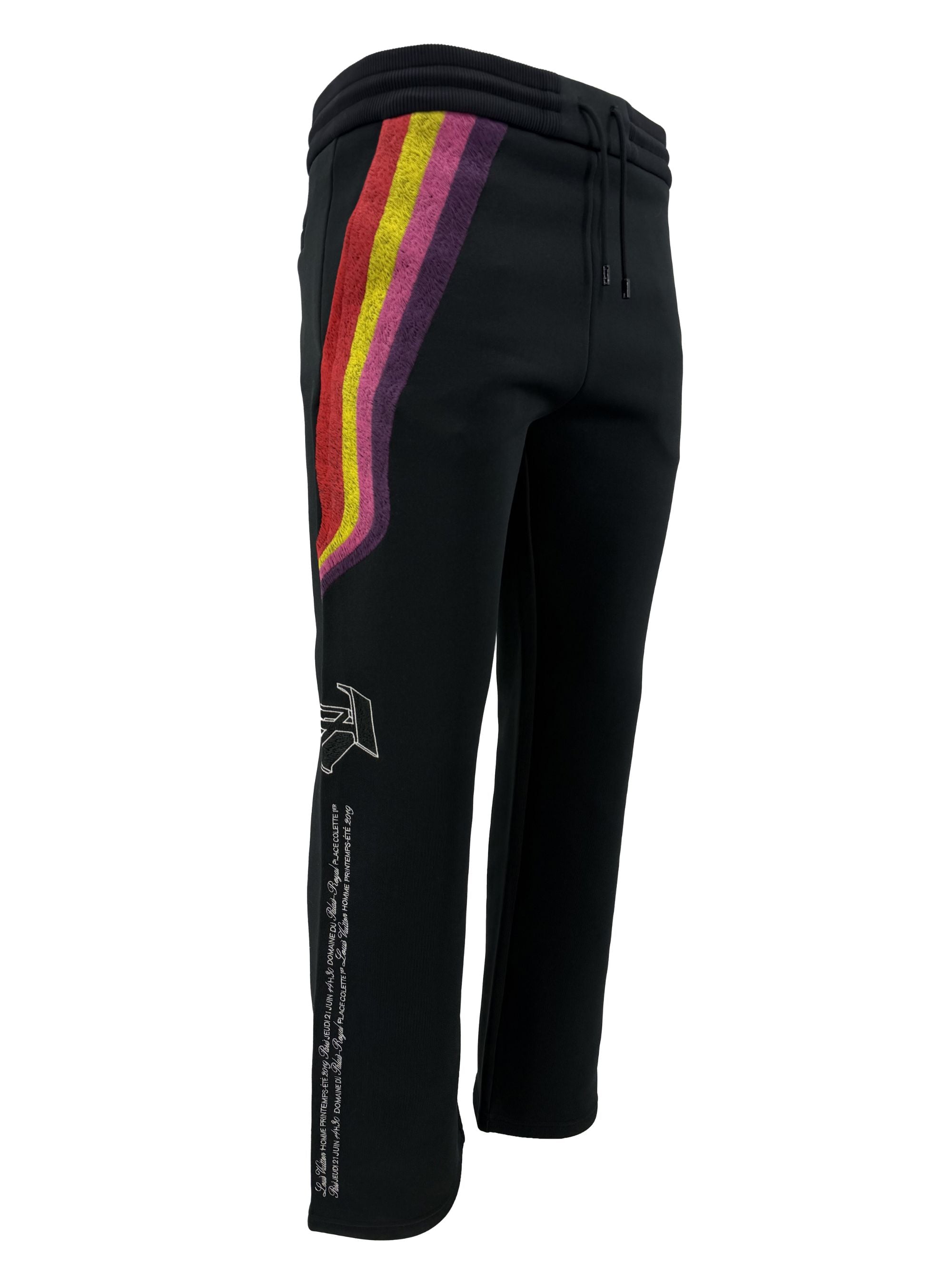Louis Vuitton Rainbow Track Pants - Black Louis Vuitton