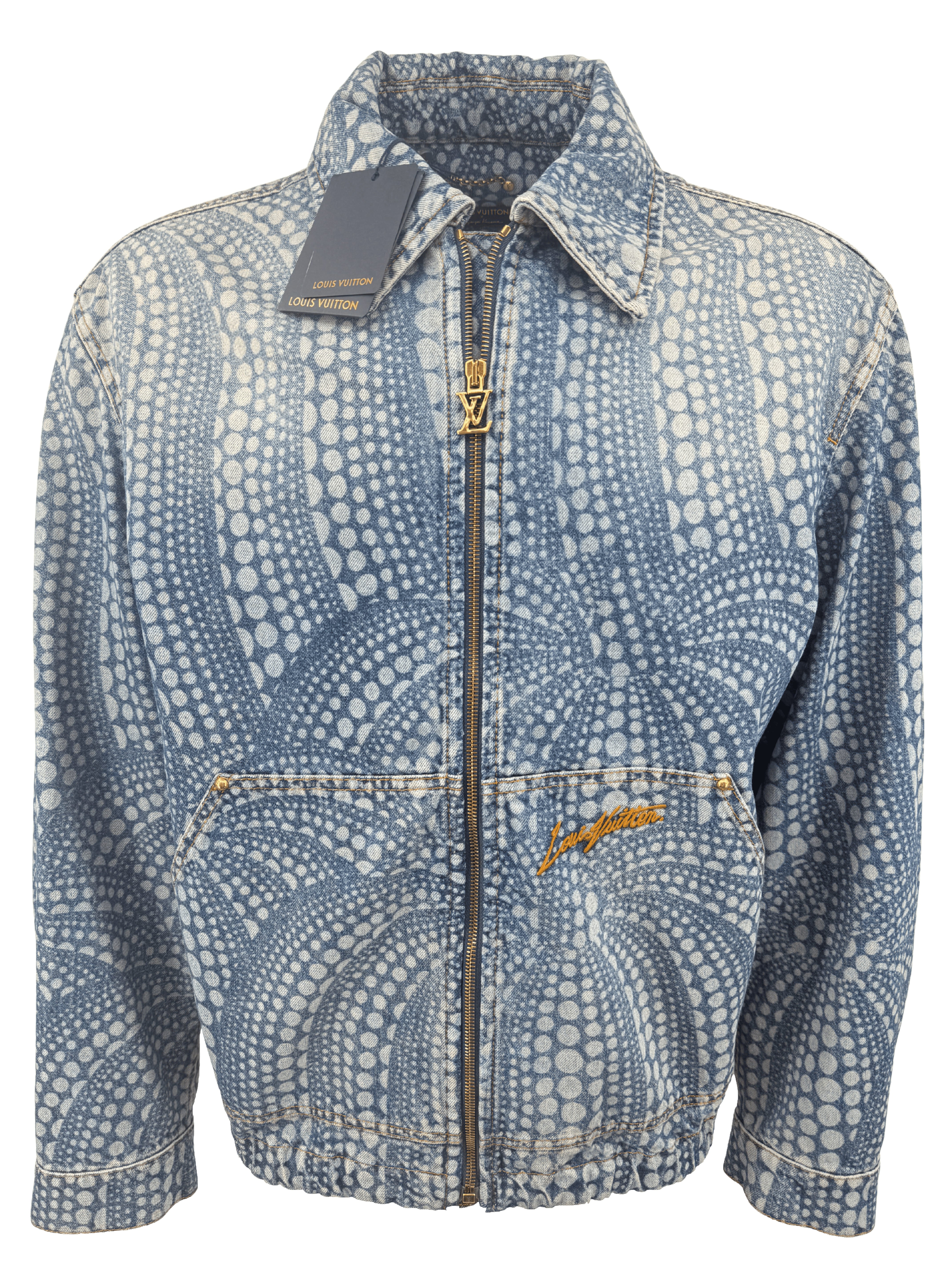 Louis Vuitton x Yayoi Kusama Denim Jacket - Blue (Unused)