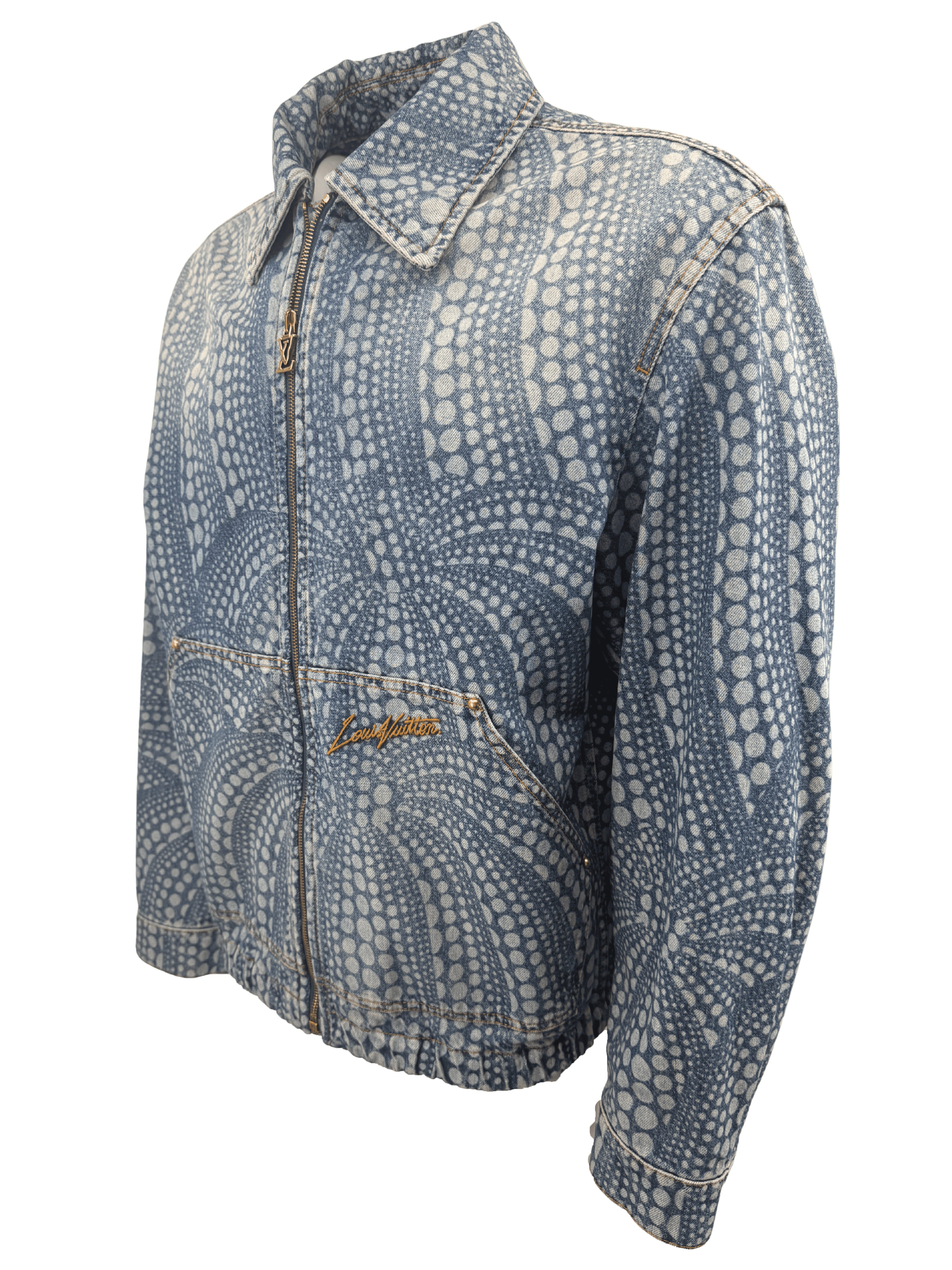 Louis Vuitton x Yayoi Kusama Denim Jacket - Blue (Unused)