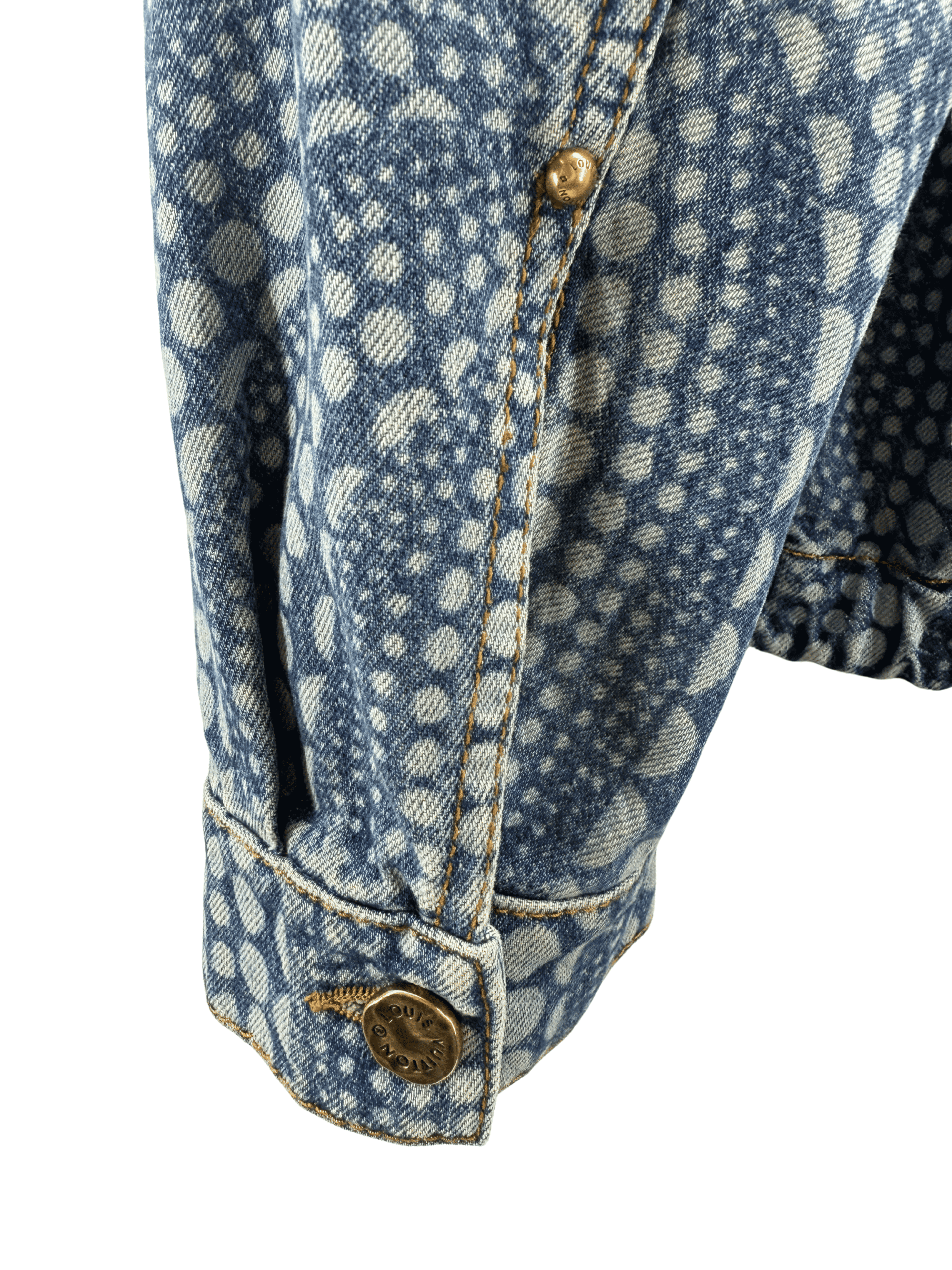 Louis Vuitton x Yayoi Kusama Denim Jacket - Blue (Unused)