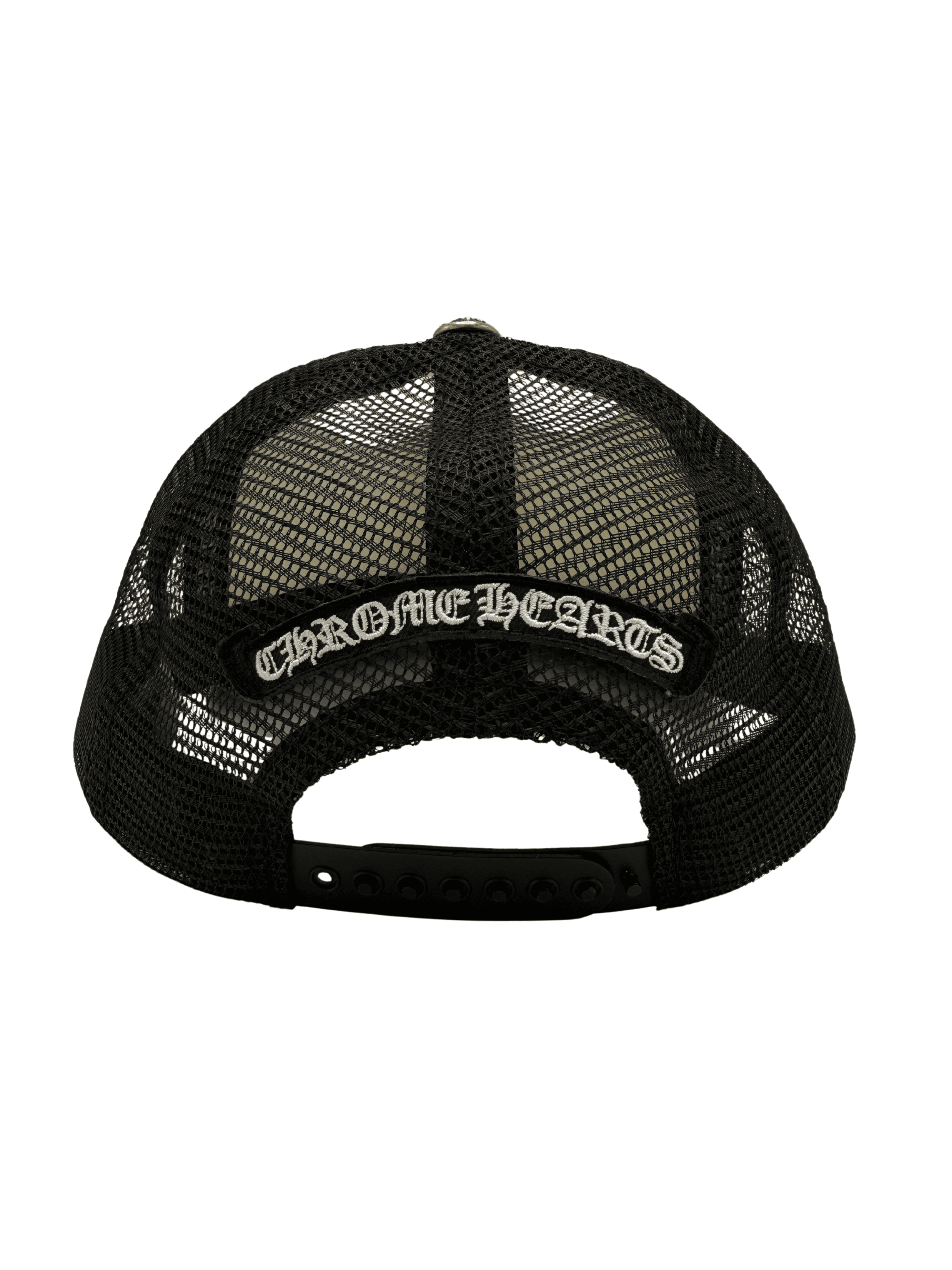 Chrome Hearts Eyechart Trucker Hat - White (Unused) Chrome Hearts