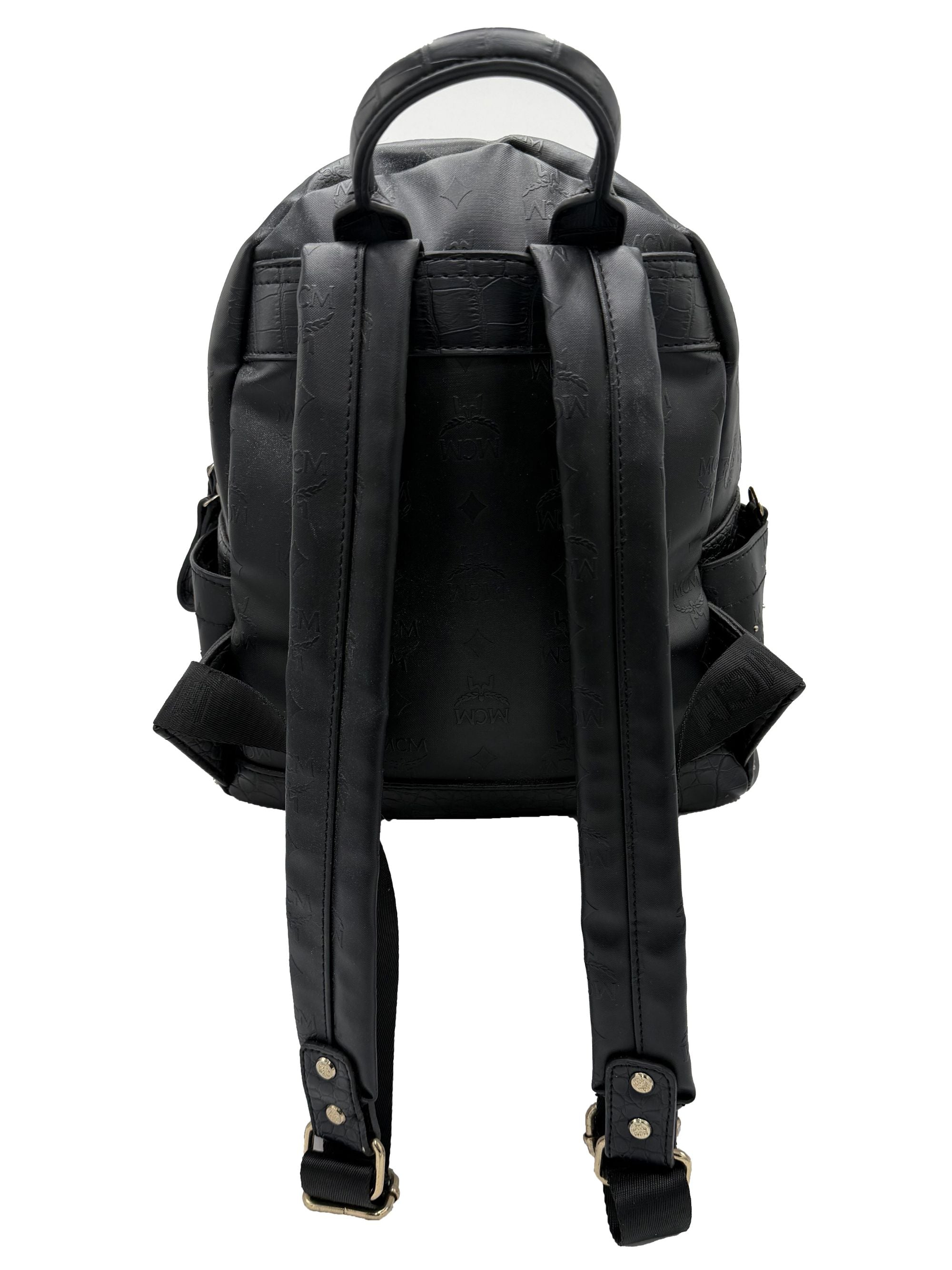 MCM Zip Backpack - Black MCM
