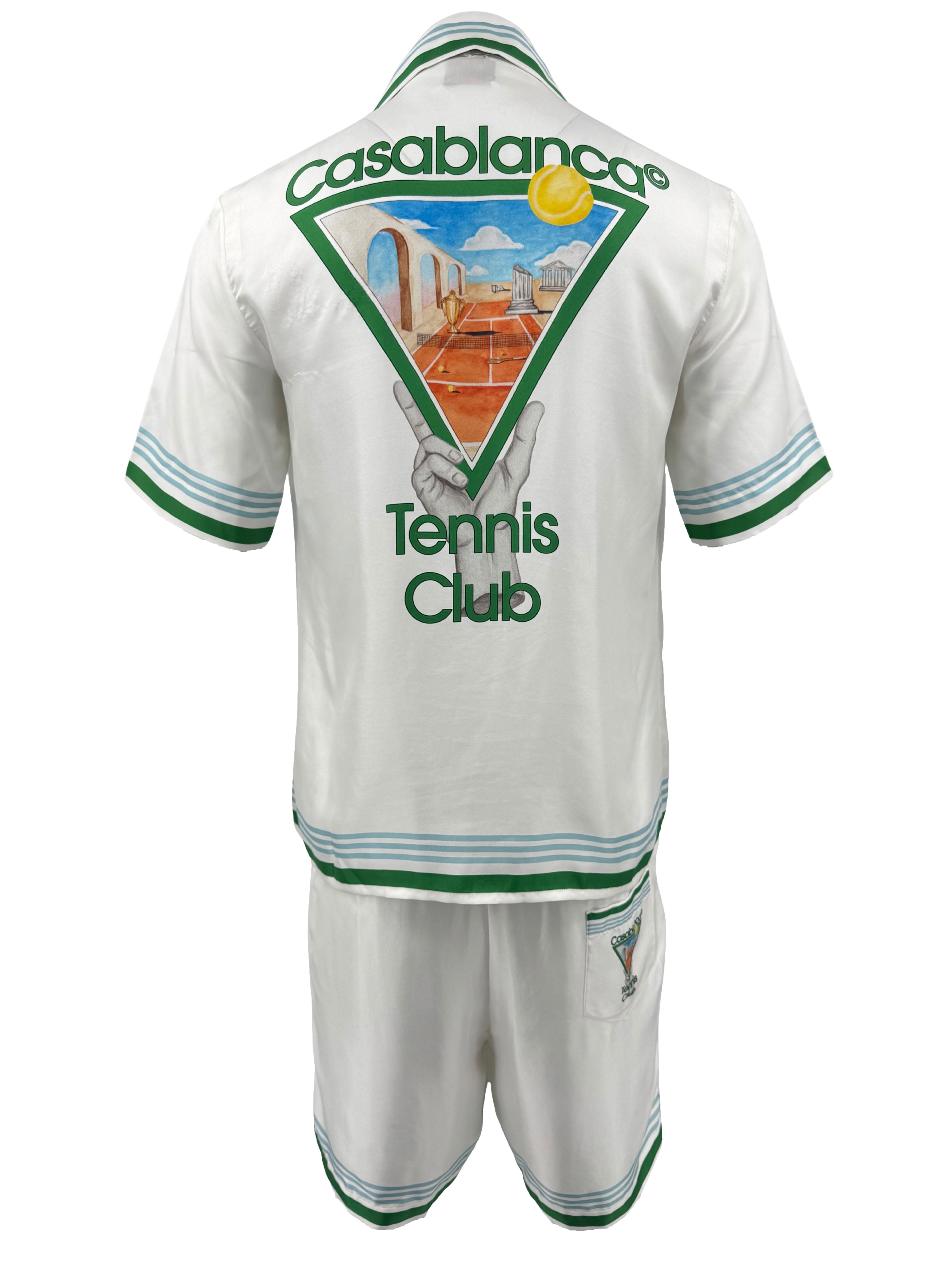 Casablanca Tennis Club Silk Set Casablanca