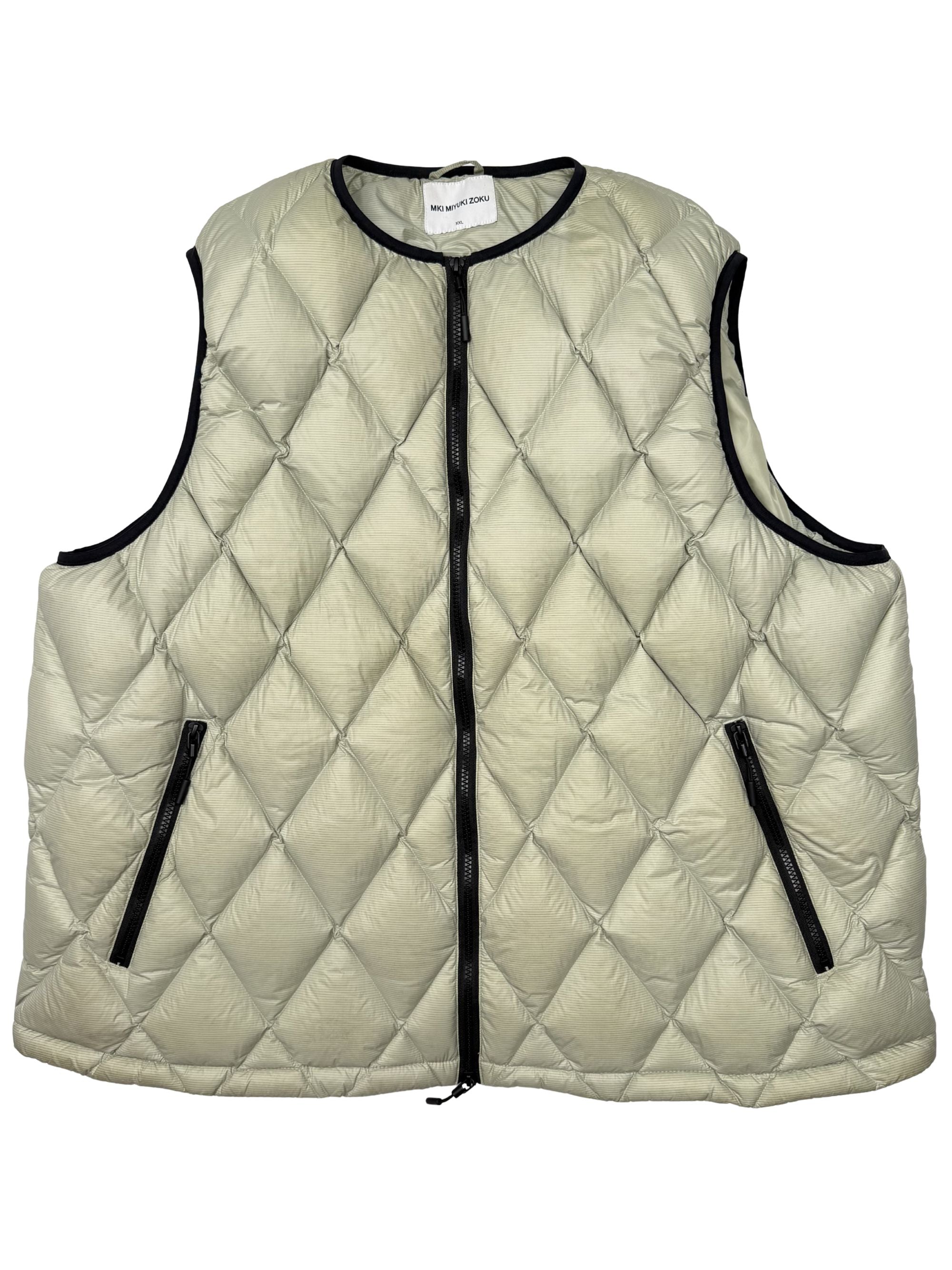 Mki Miyuki-Zoku Down Vest - Green Mki Miyuki-Zoku