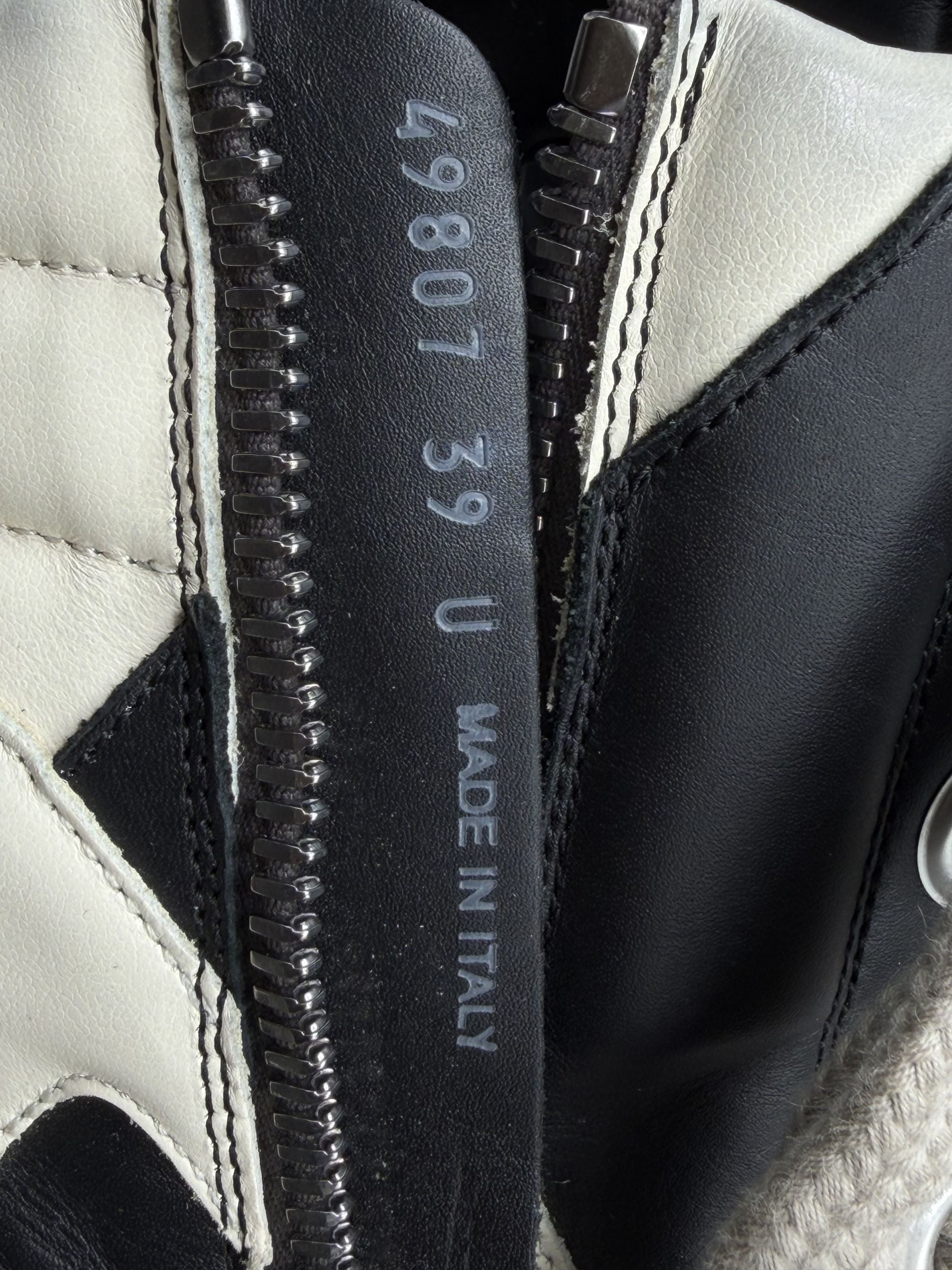 Rick Owens Geobasket Jumbo Lace Sneakers - Black NO COST PRICE Rick Owens