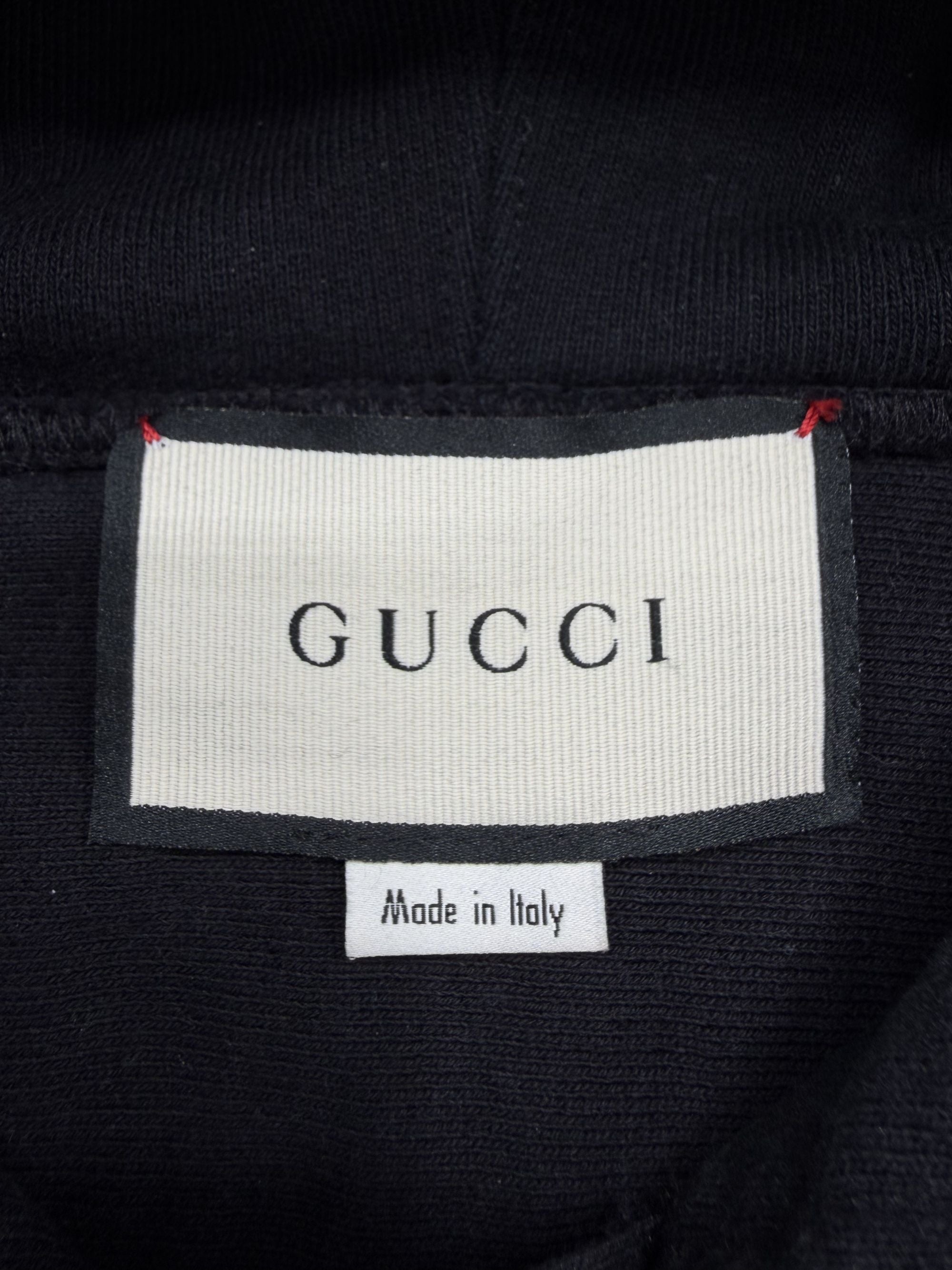 Gucci Daffodills Skull Hoodie - Black Gucci