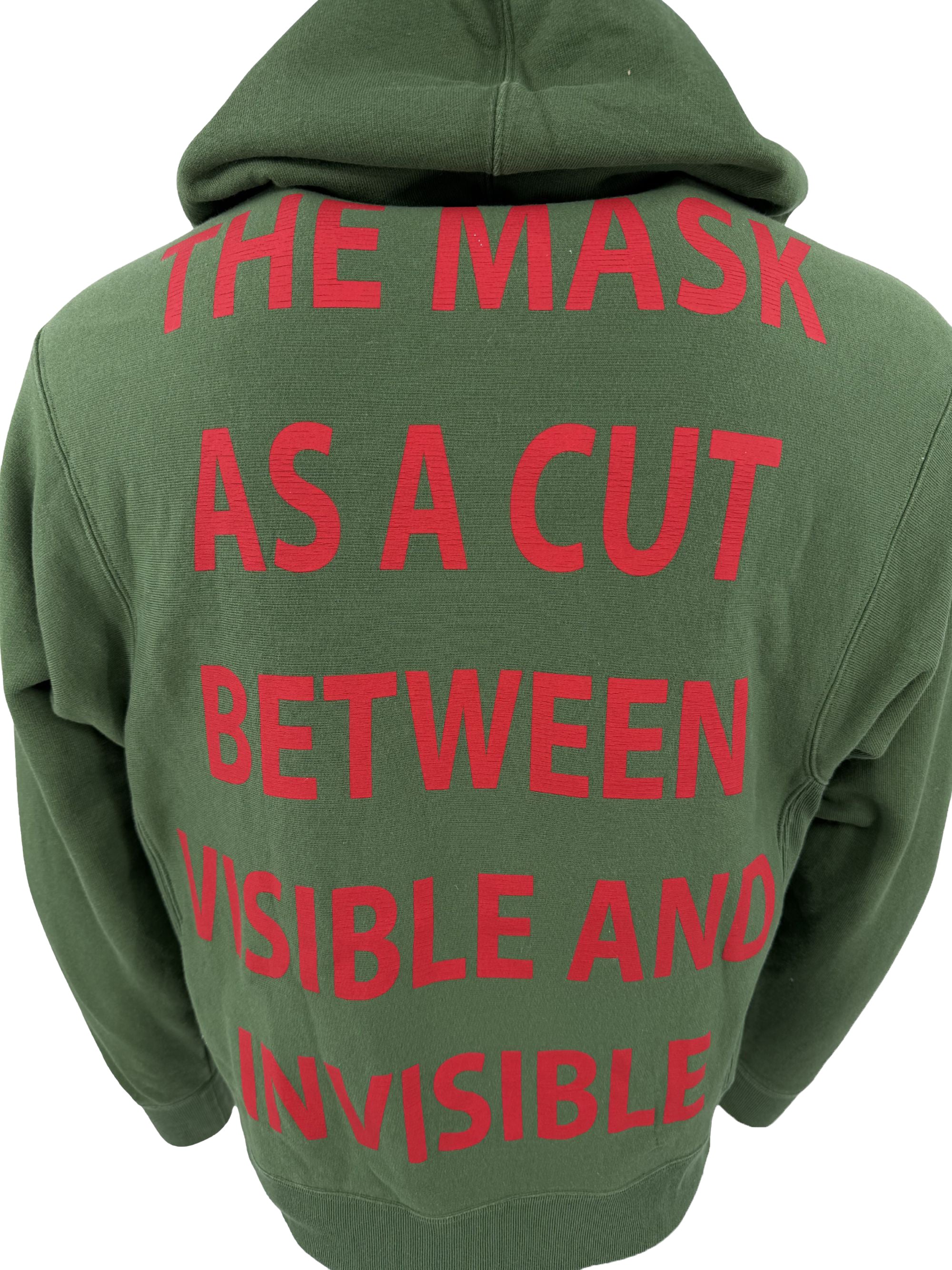 Gucci Manifesto Mask Hoodie - Khaki Gucci