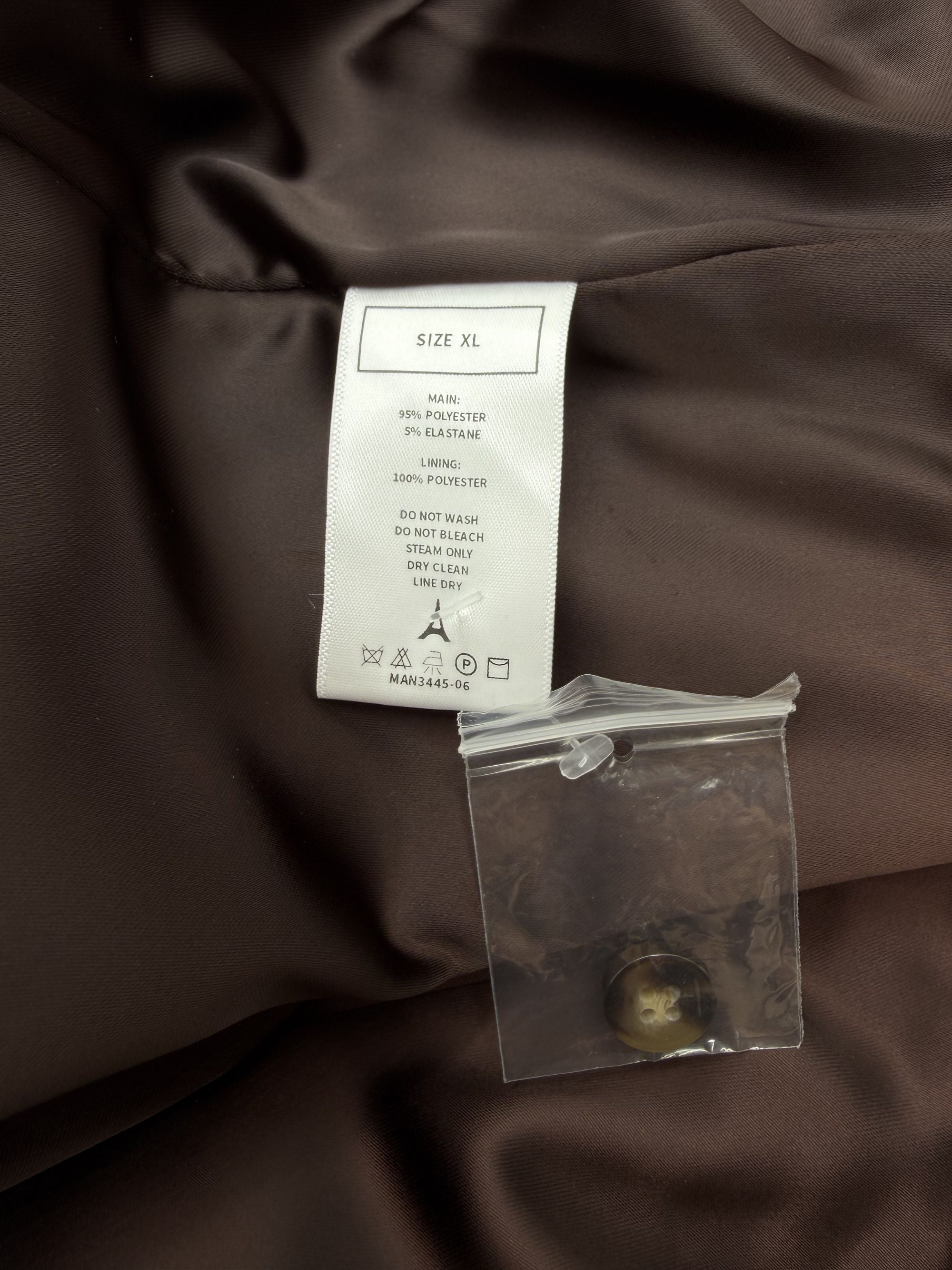 Maniere De Voir Suede Jacket - Beige (Unused) Maniere De Voir