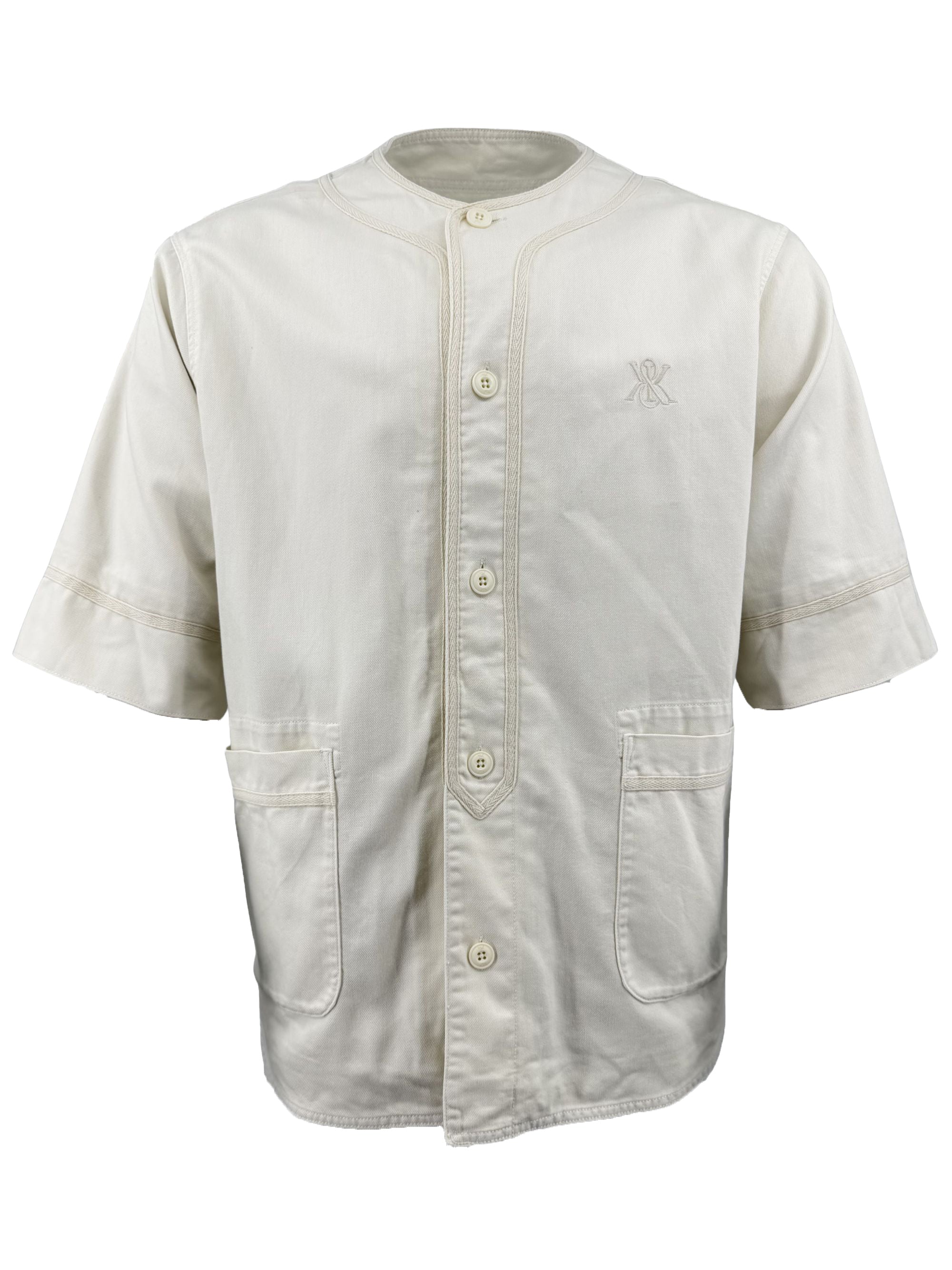 Kith Button Up Shirt - Cream KITH