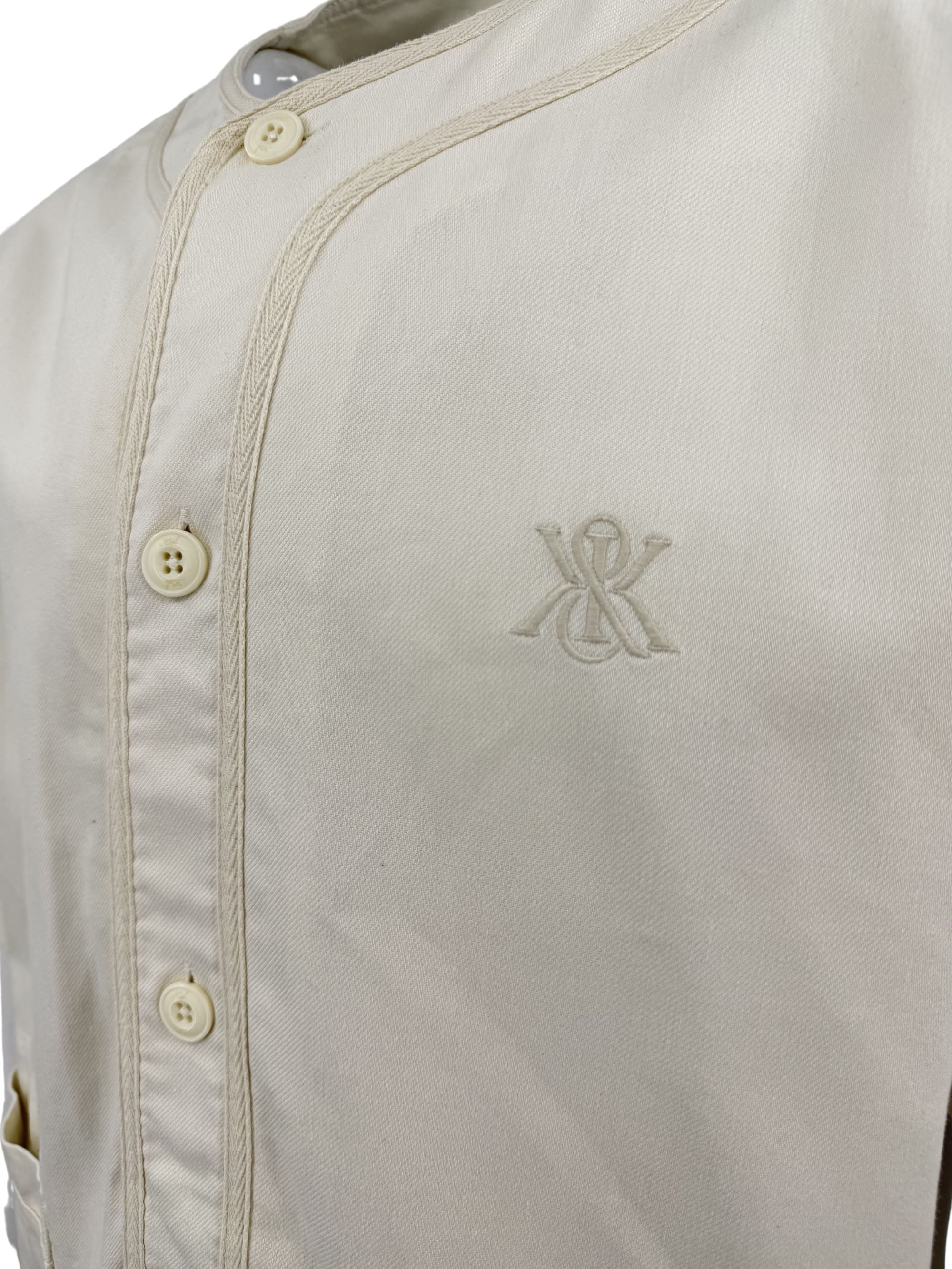 Kith Button Up Shirt - Cream KITH