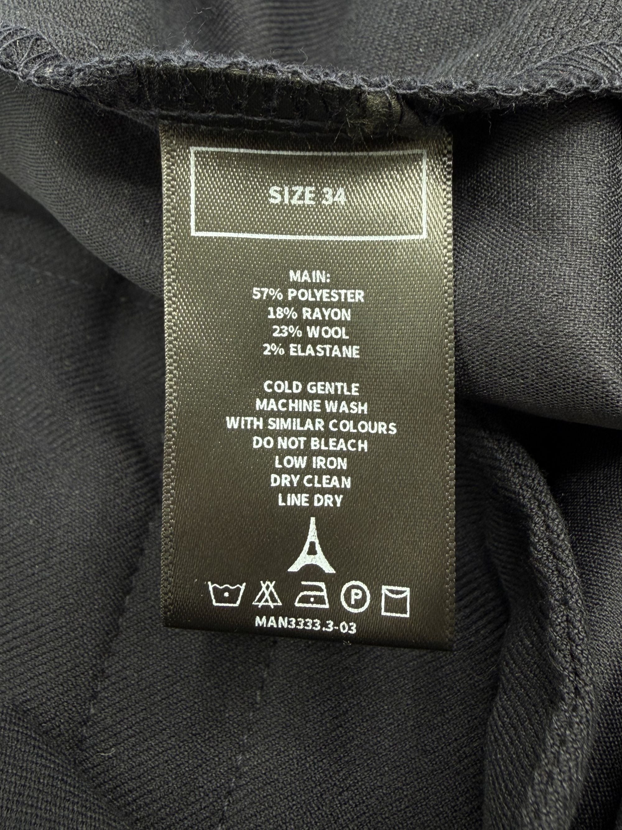Maniere De Voir Tailored Trousers - Navy Maniere De Voir