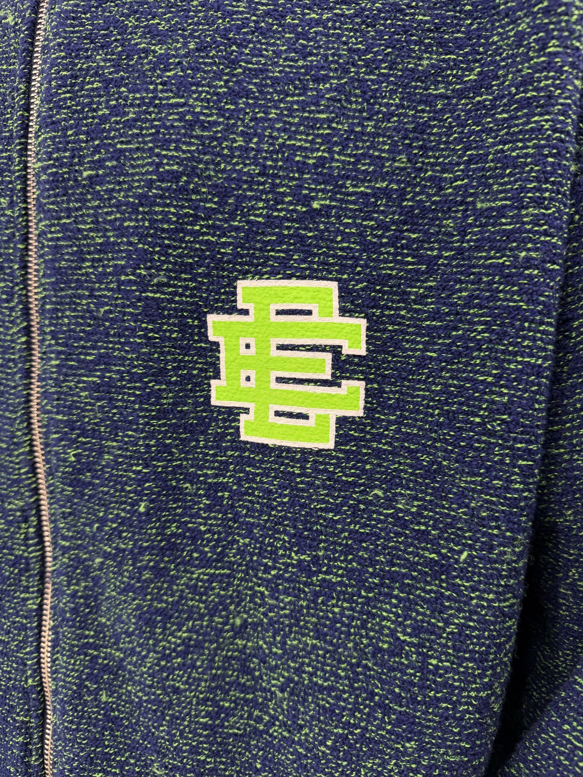 Eric Emanuel Boucle Quarter Zip Jacket Set - Blue Eric Emanuel