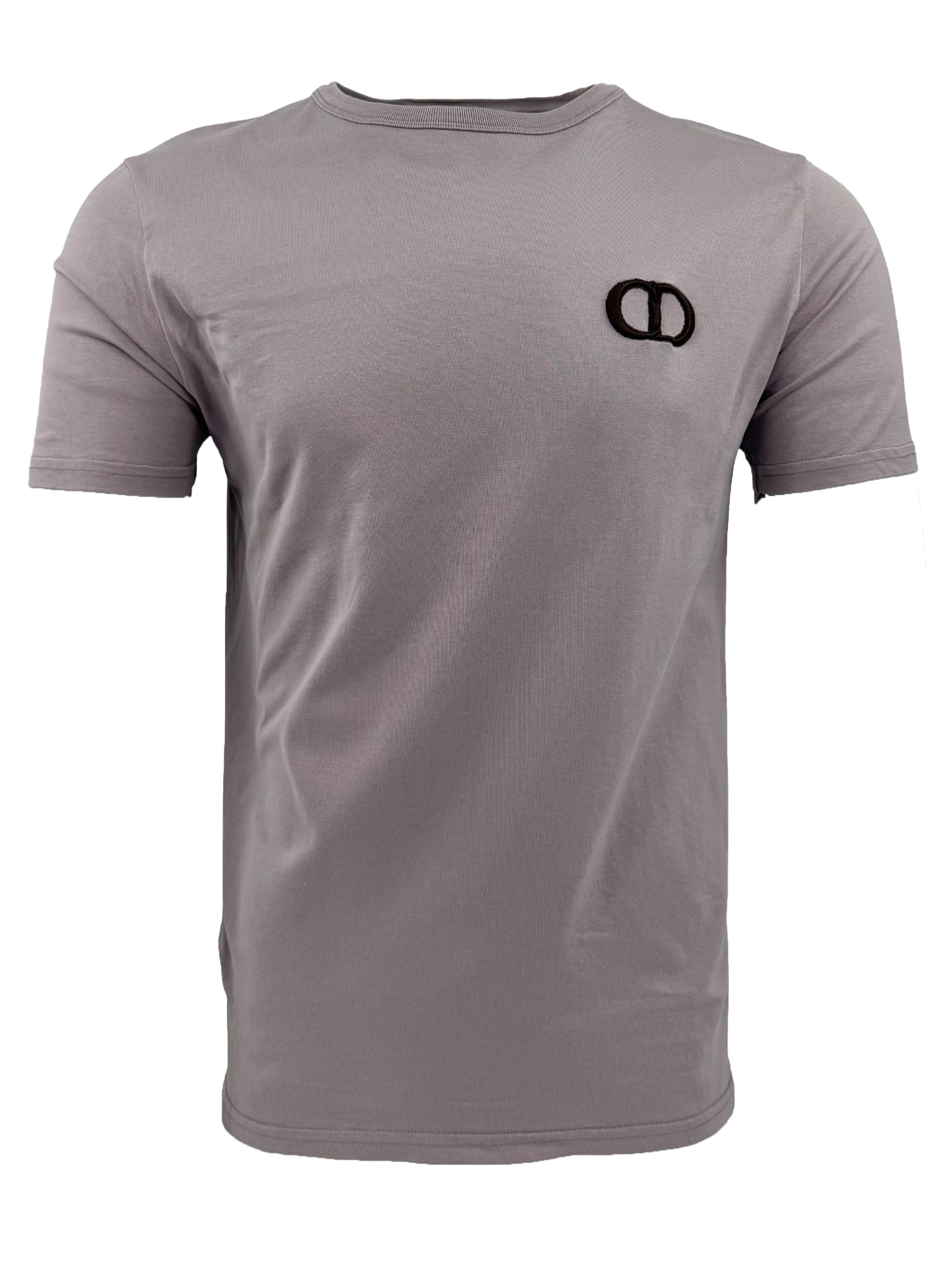 Dior CD Embroidered T-Shirt - Lilac Dior