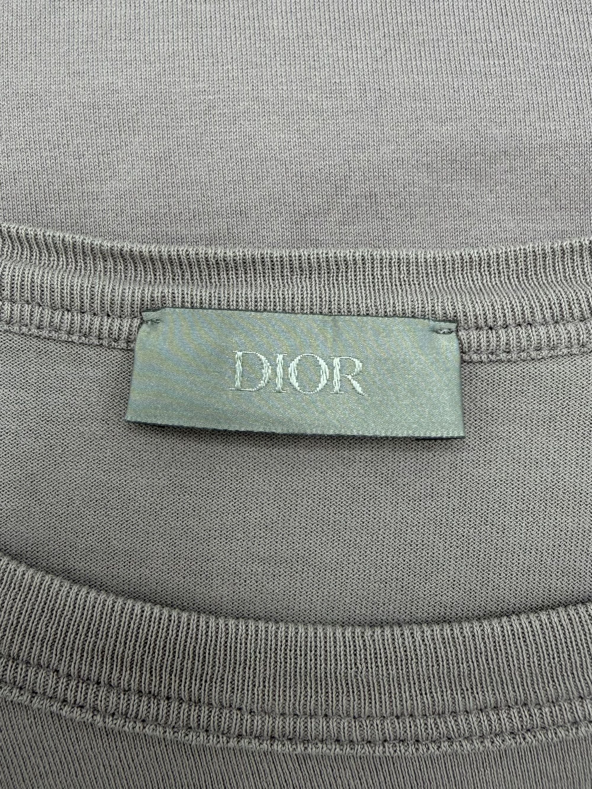 Dior CD Embroidered T-Shirt - Lilac Dior