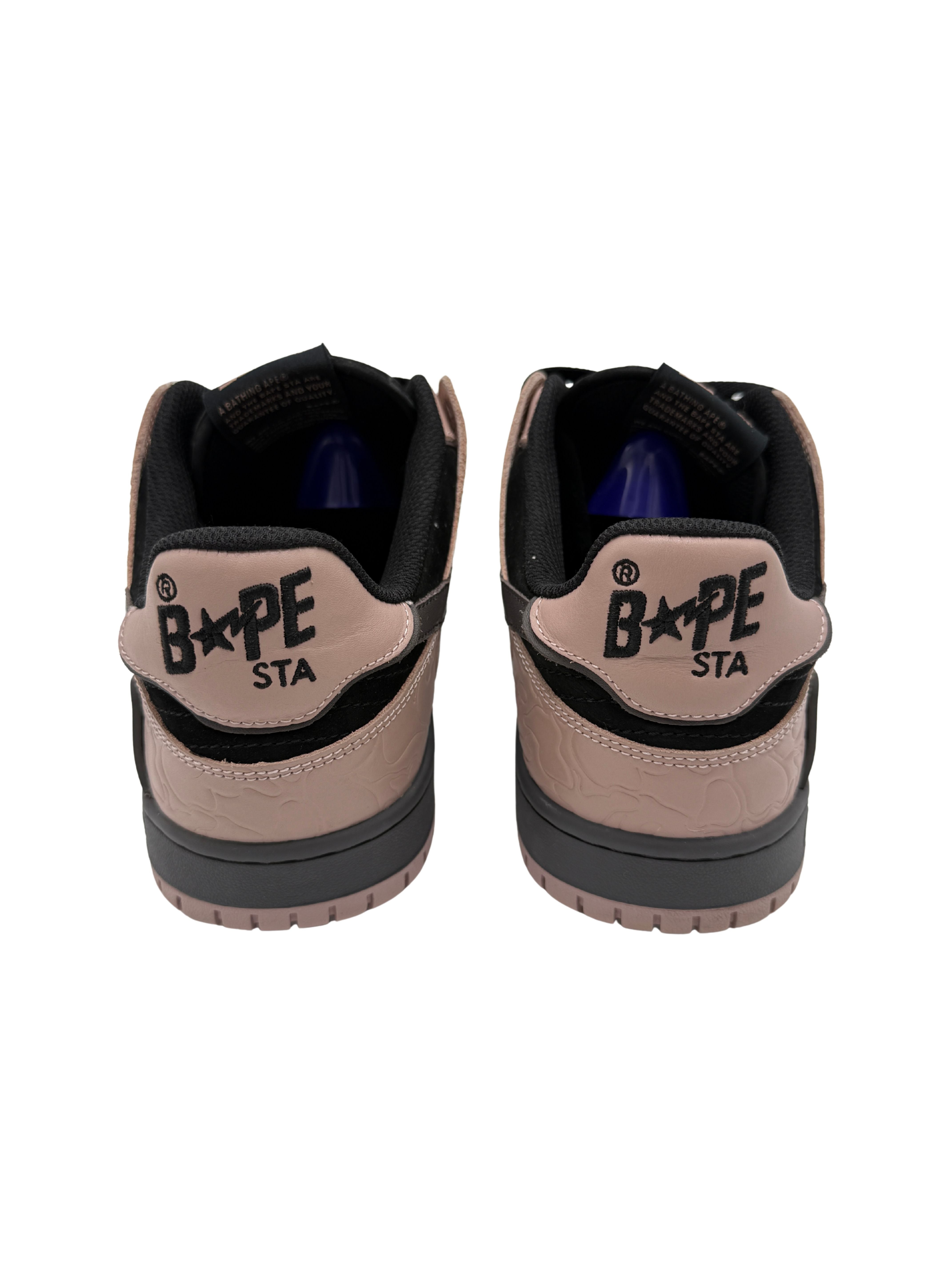 BAPE SK8 STA Trainer - Black / Pink BAPE