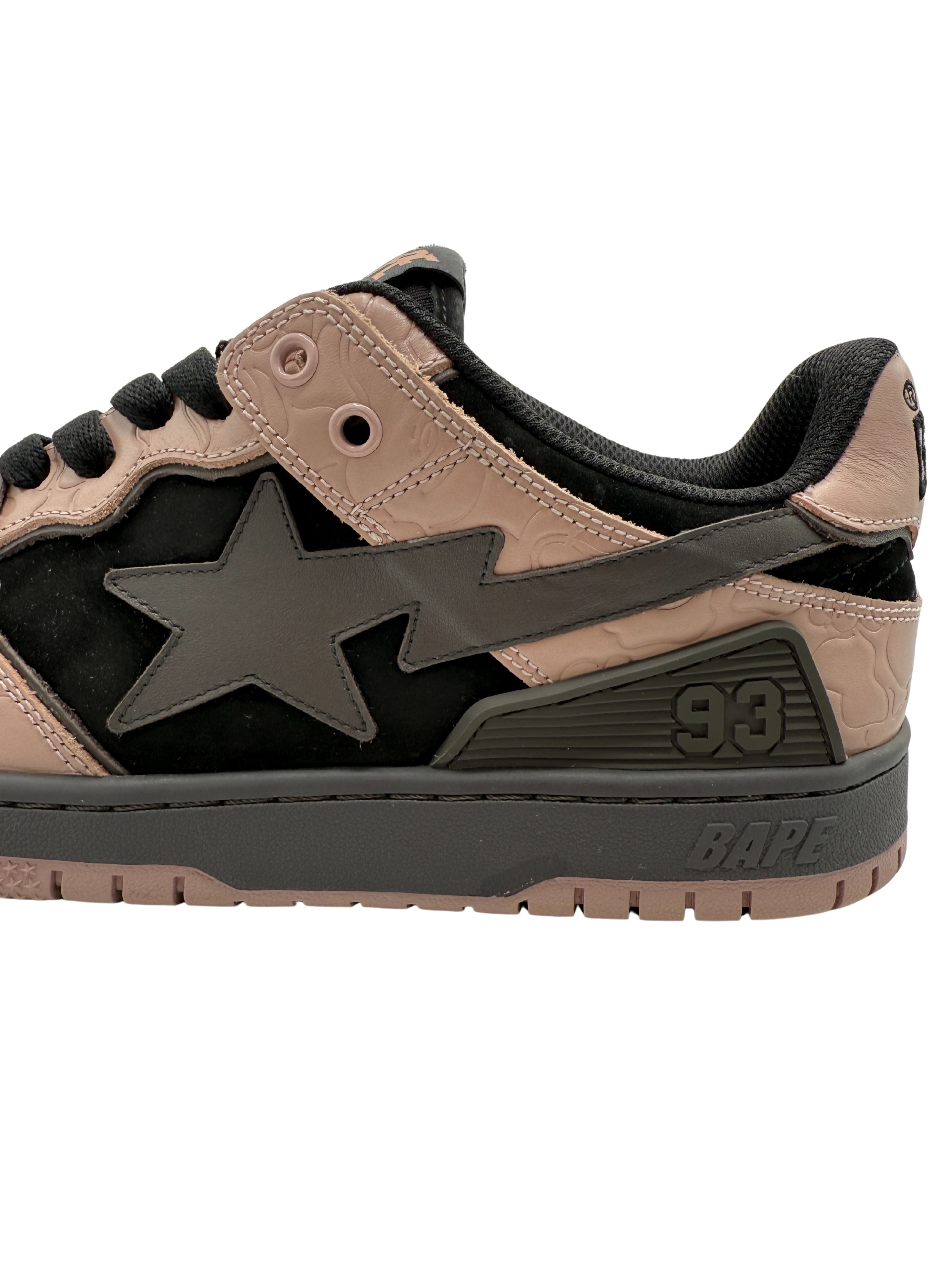 BAPE SK8 STA Trainer - Black / Pink BAPE
