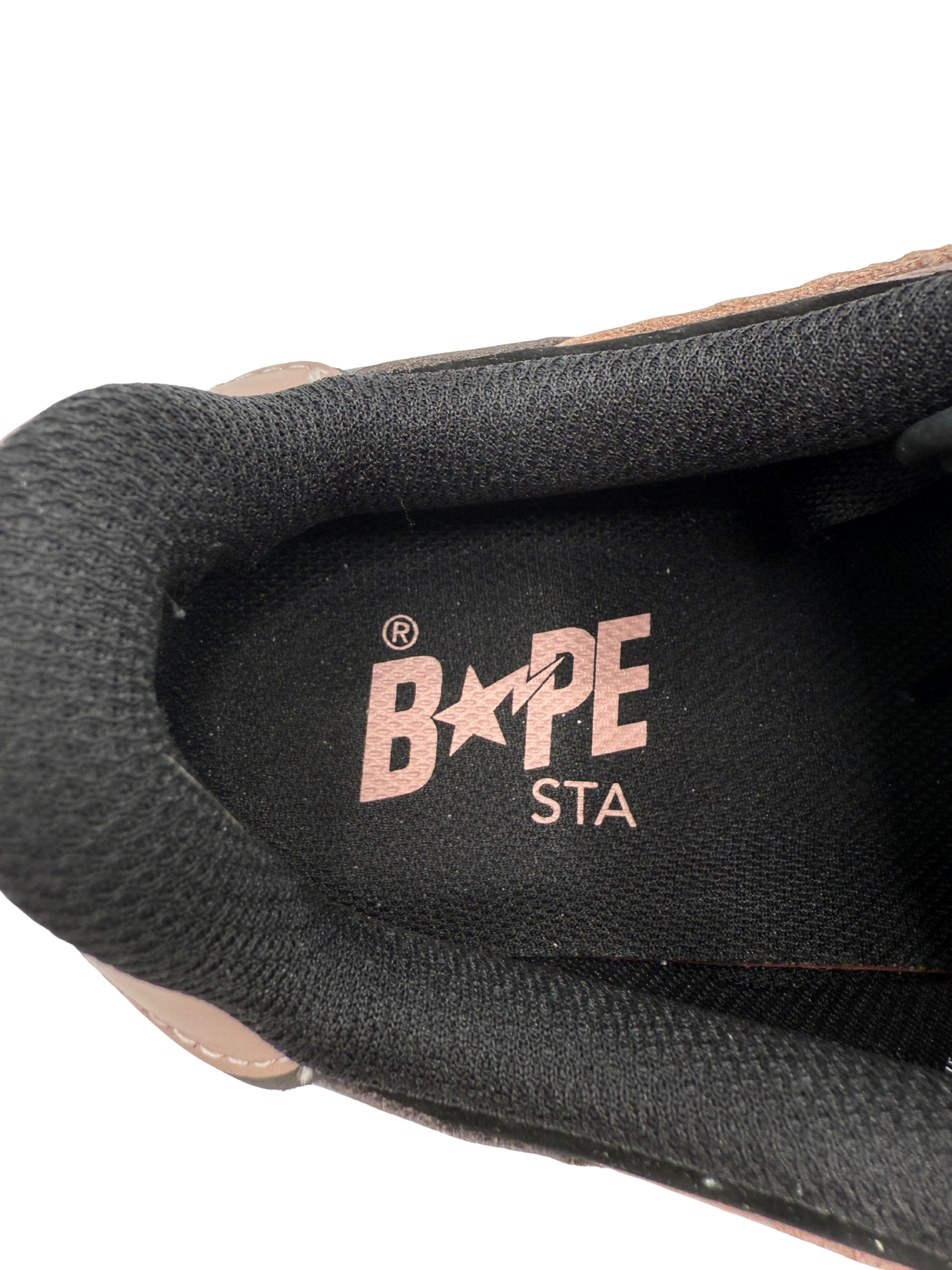BAPE SK8 STA Trainer - Black / Pink BAPE