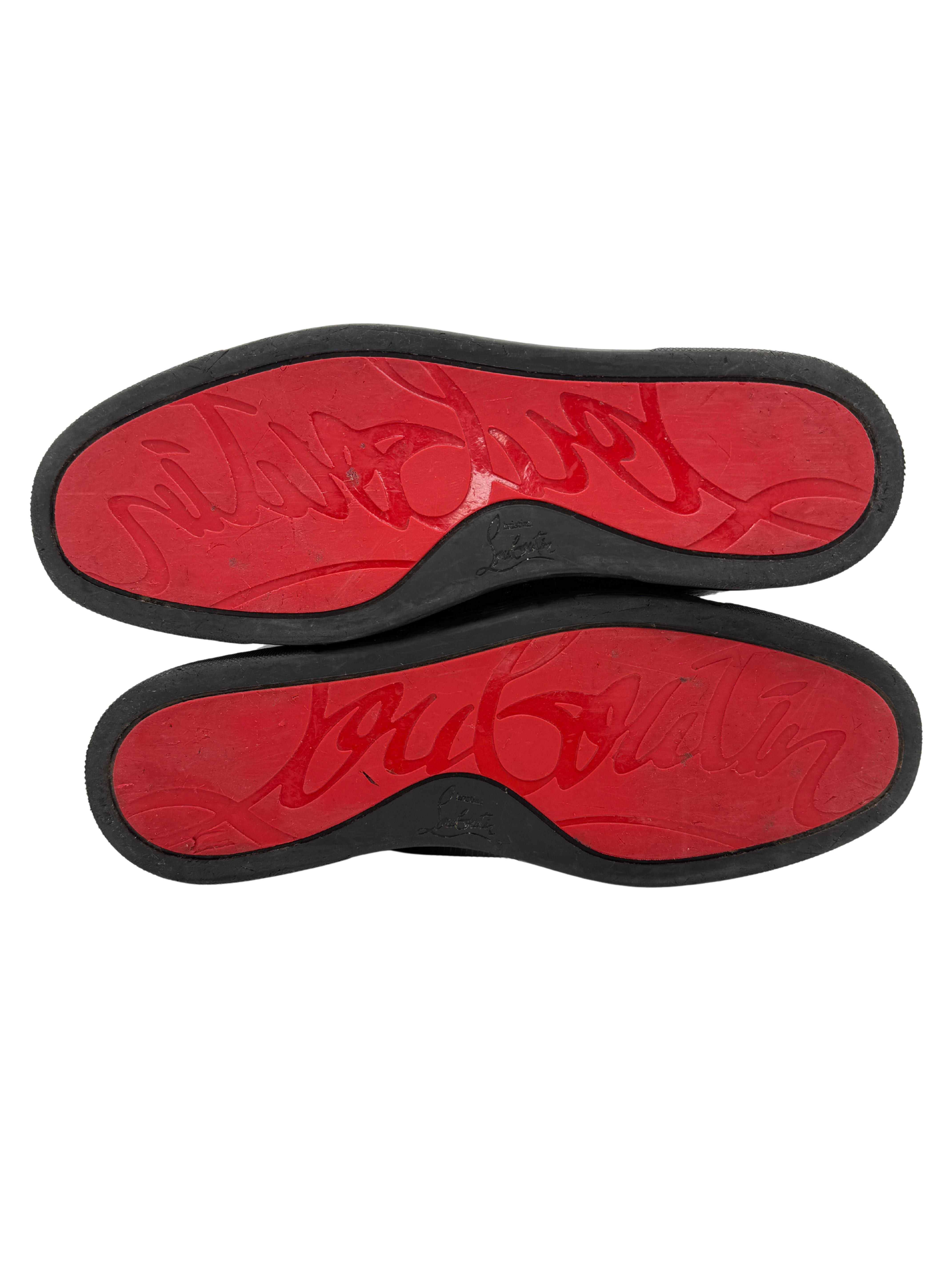 Christian Louboutin High Spikes Trainer - Black