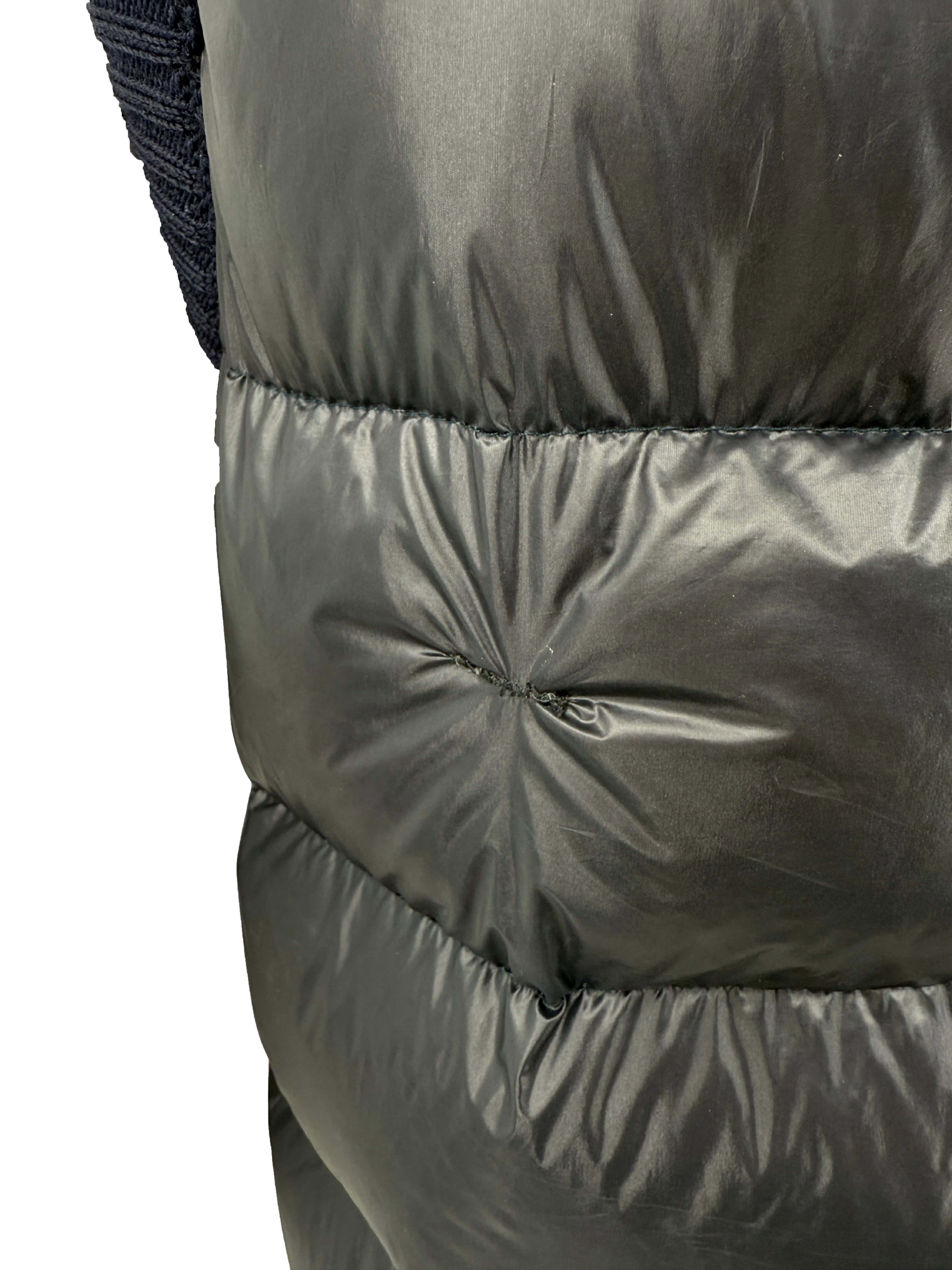 Moncler Maglione Tricot Gilet - Navy Moncler