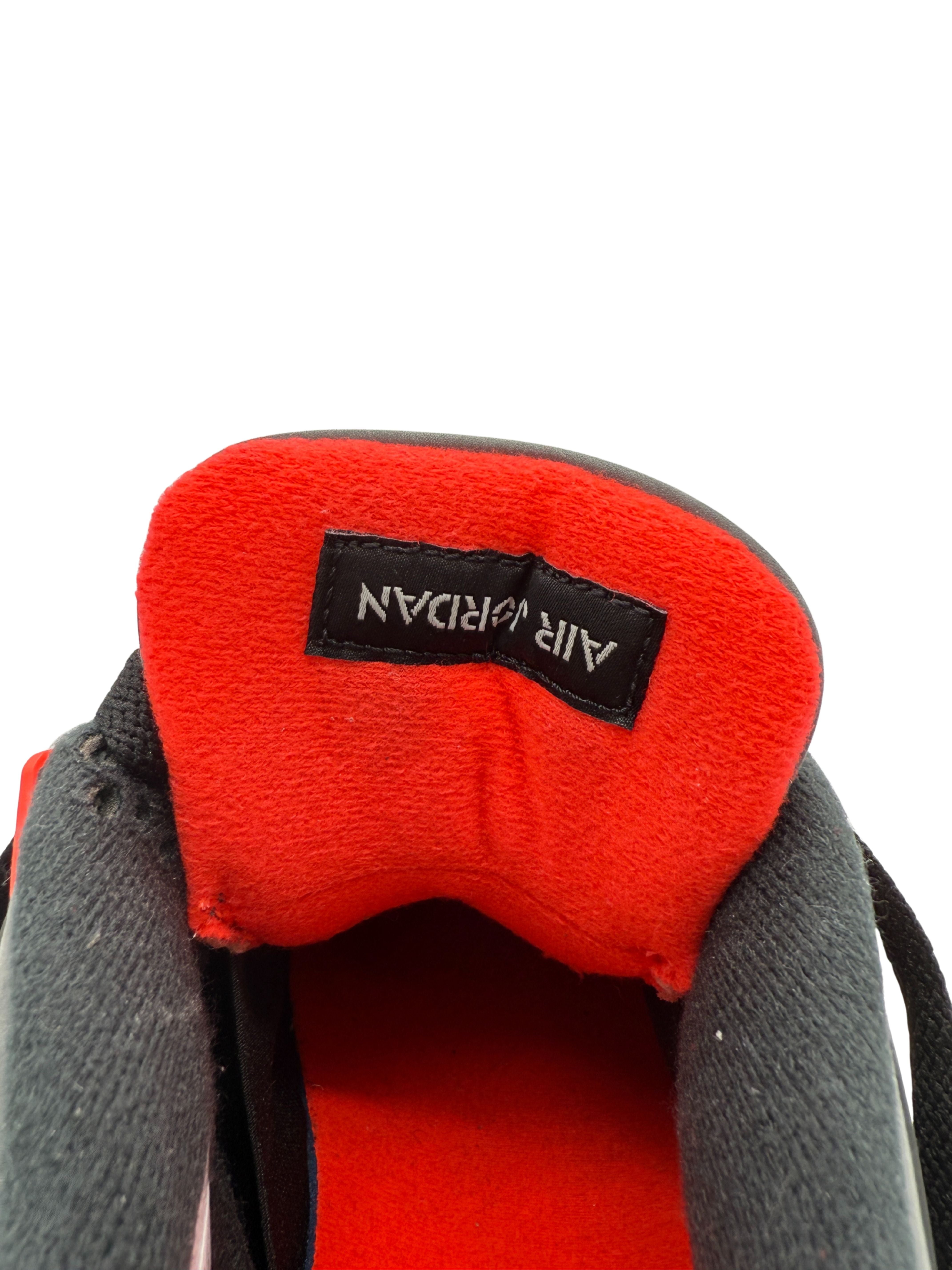 Nike Air Jordan 4 Retro Infrared Trainer - Grey