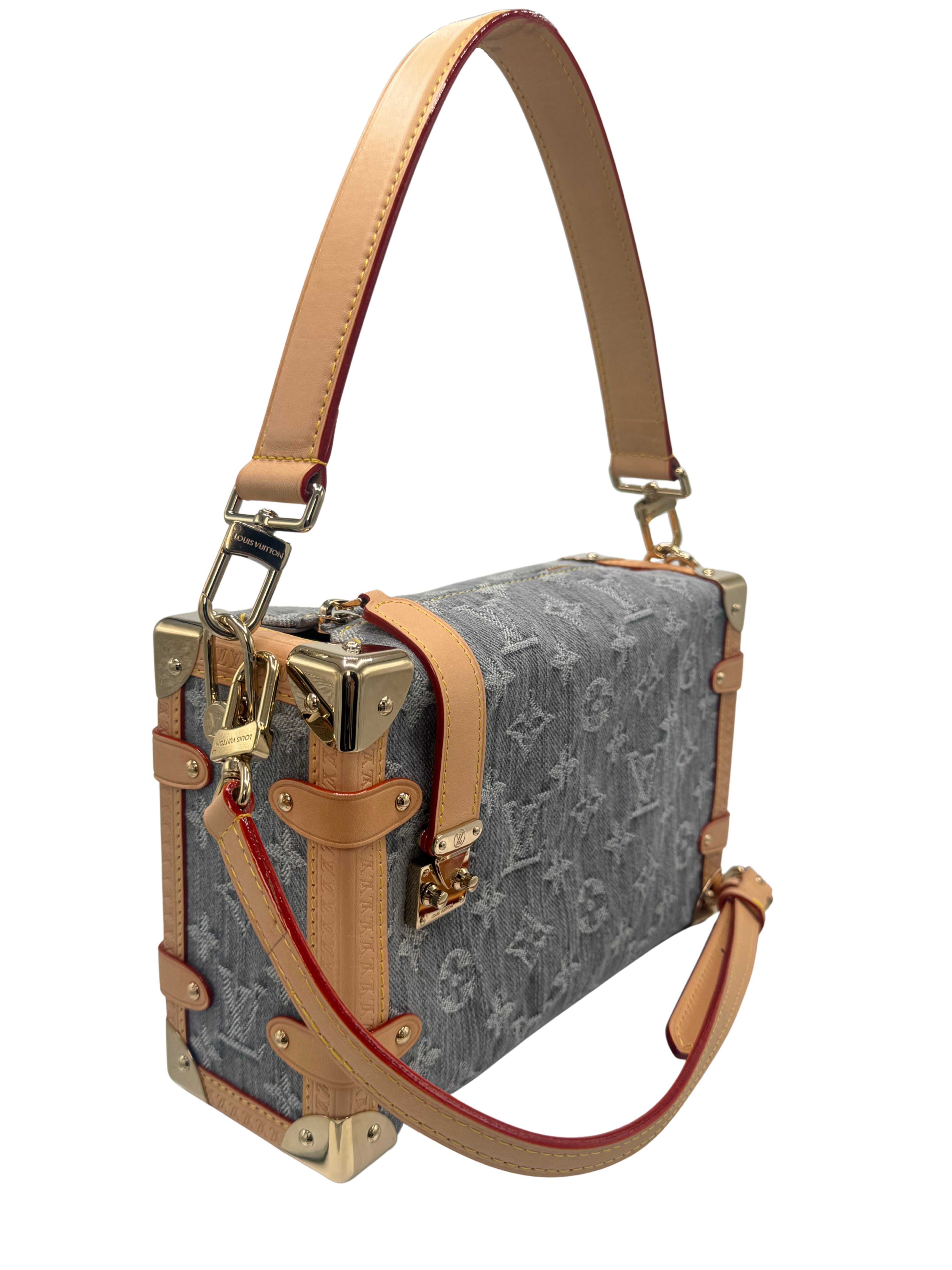 Louis Vuitton Denim Side Trunk MM Monogram (Unused) Louis Vuitton