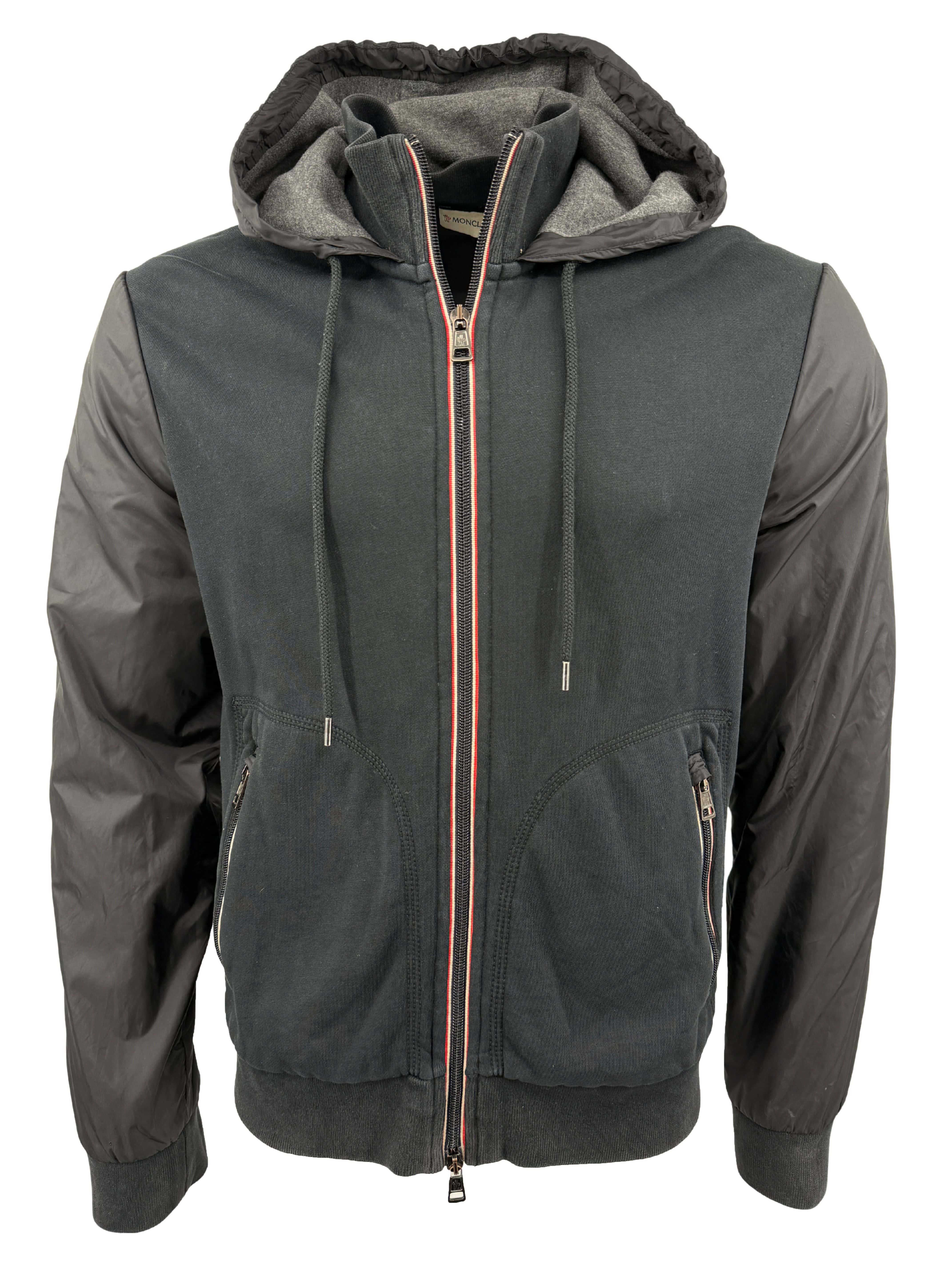 Moncler Maglia Hoodie - Black