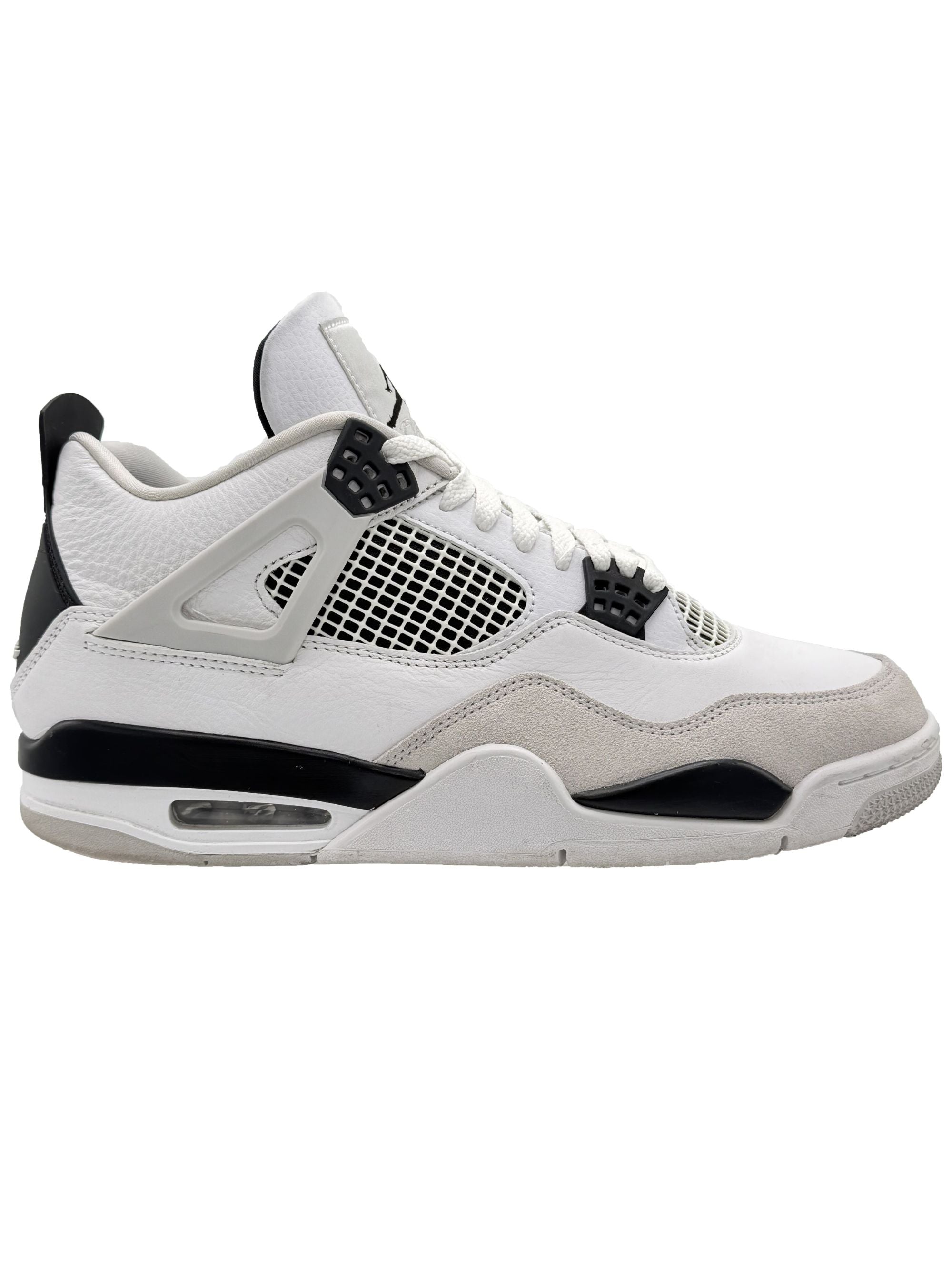 Air Jordan 4 Retro Trainers - Military Black Nike