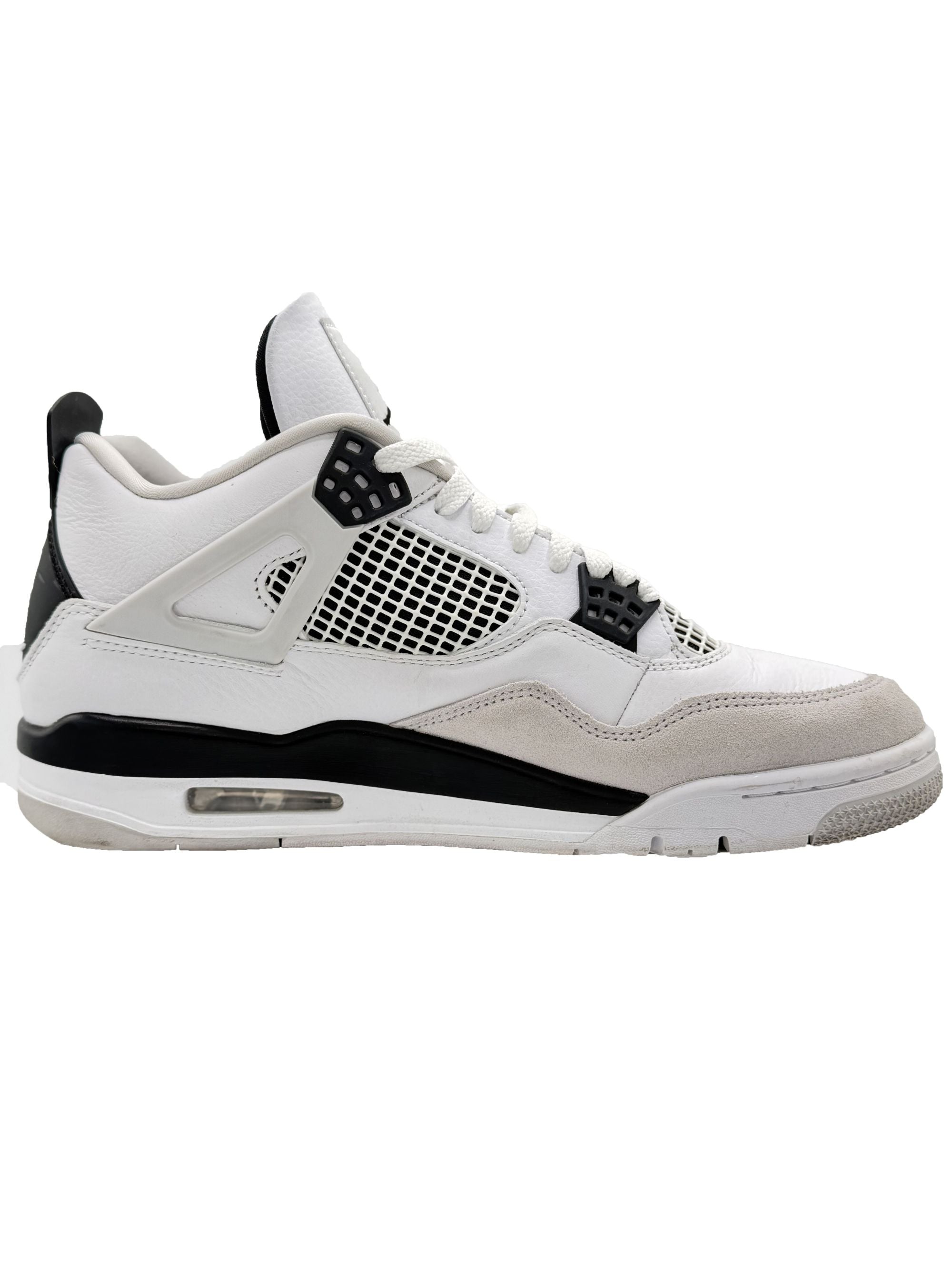 Air Jordan 4 Retro Trainers - Military Black Nike
