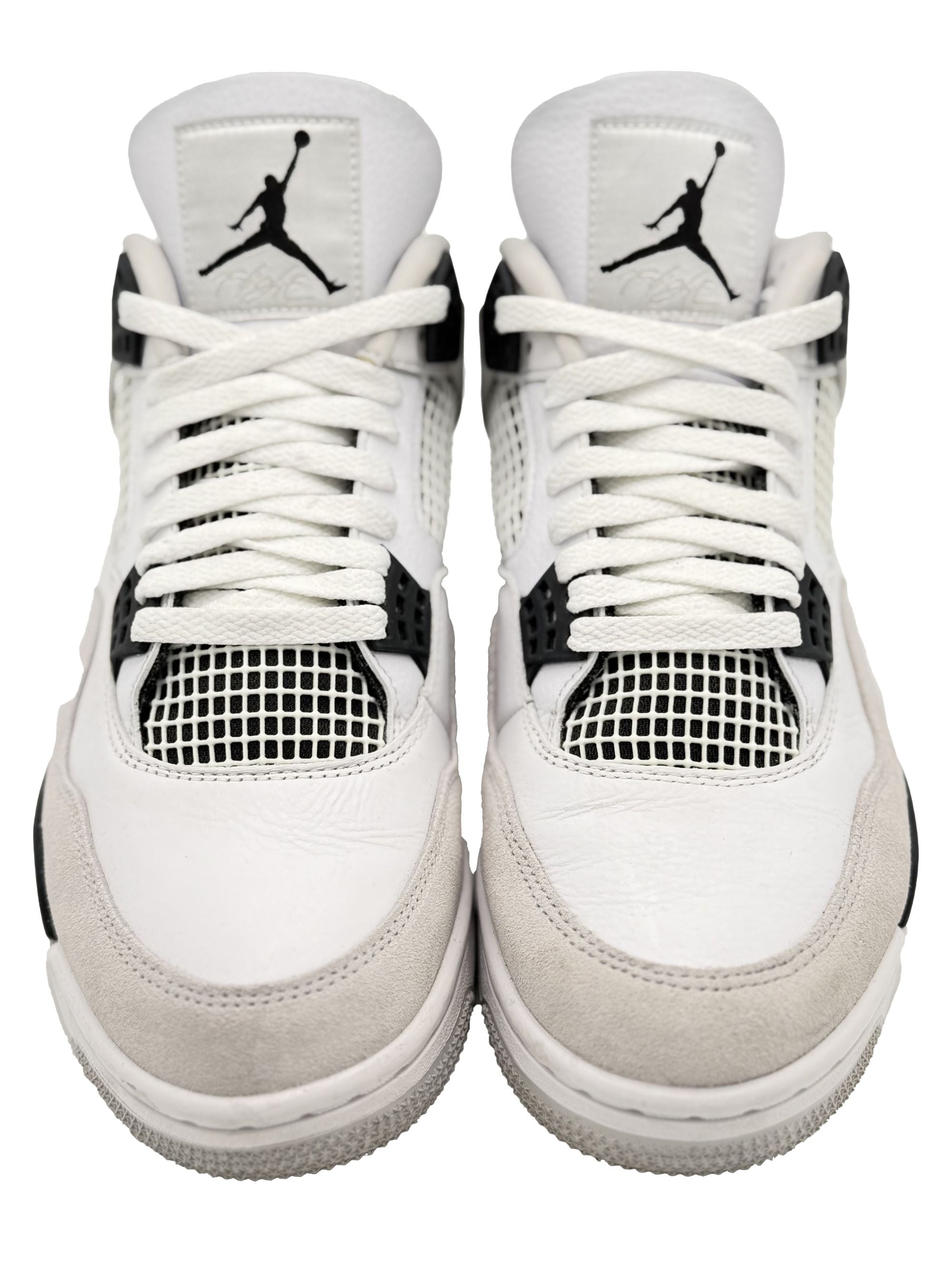 Air Jordan 4 Retro Trainers - Military Black Nike