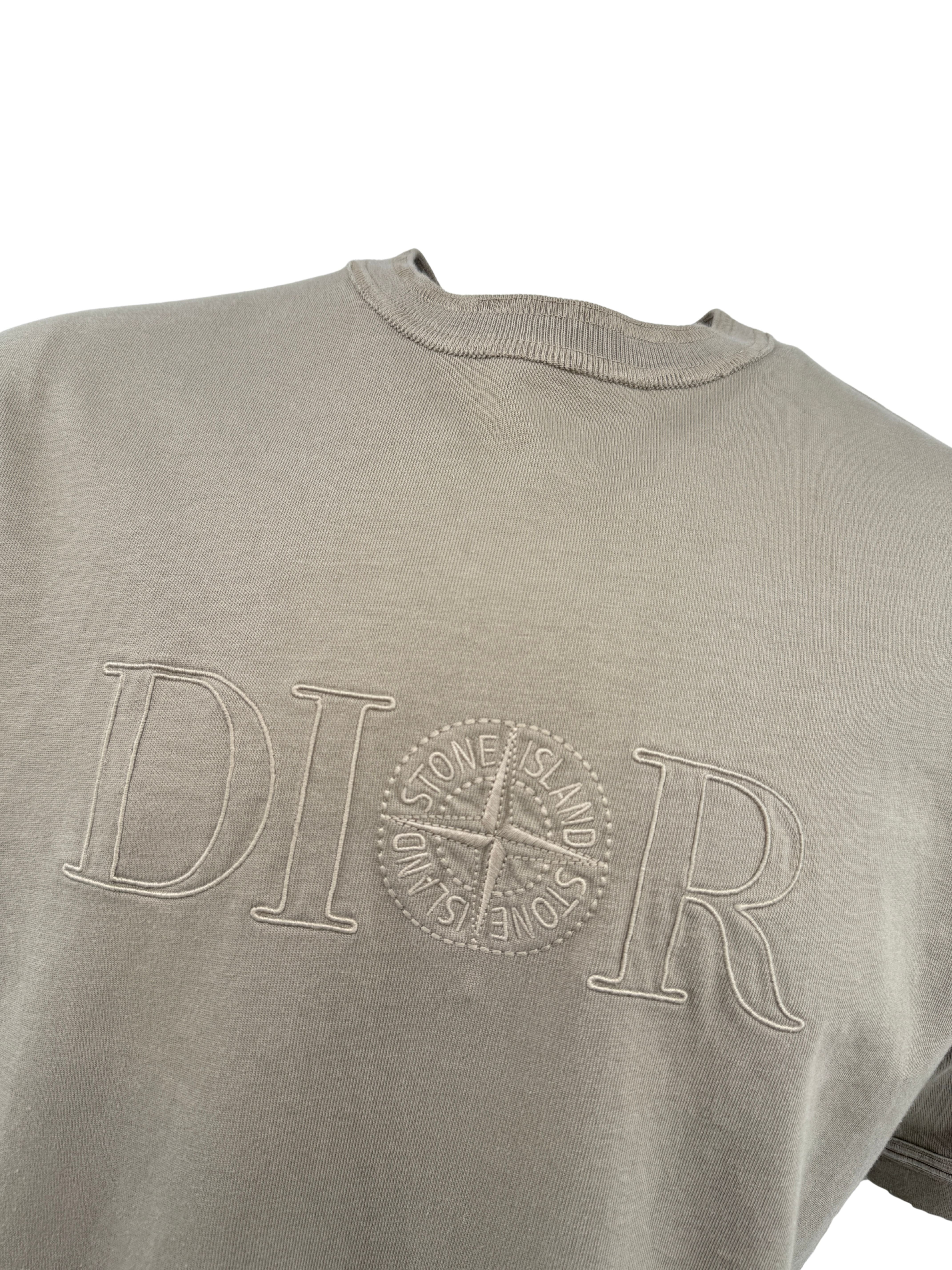 Dior X Stone Island T-Shirt (Unused) - Khaki Dior