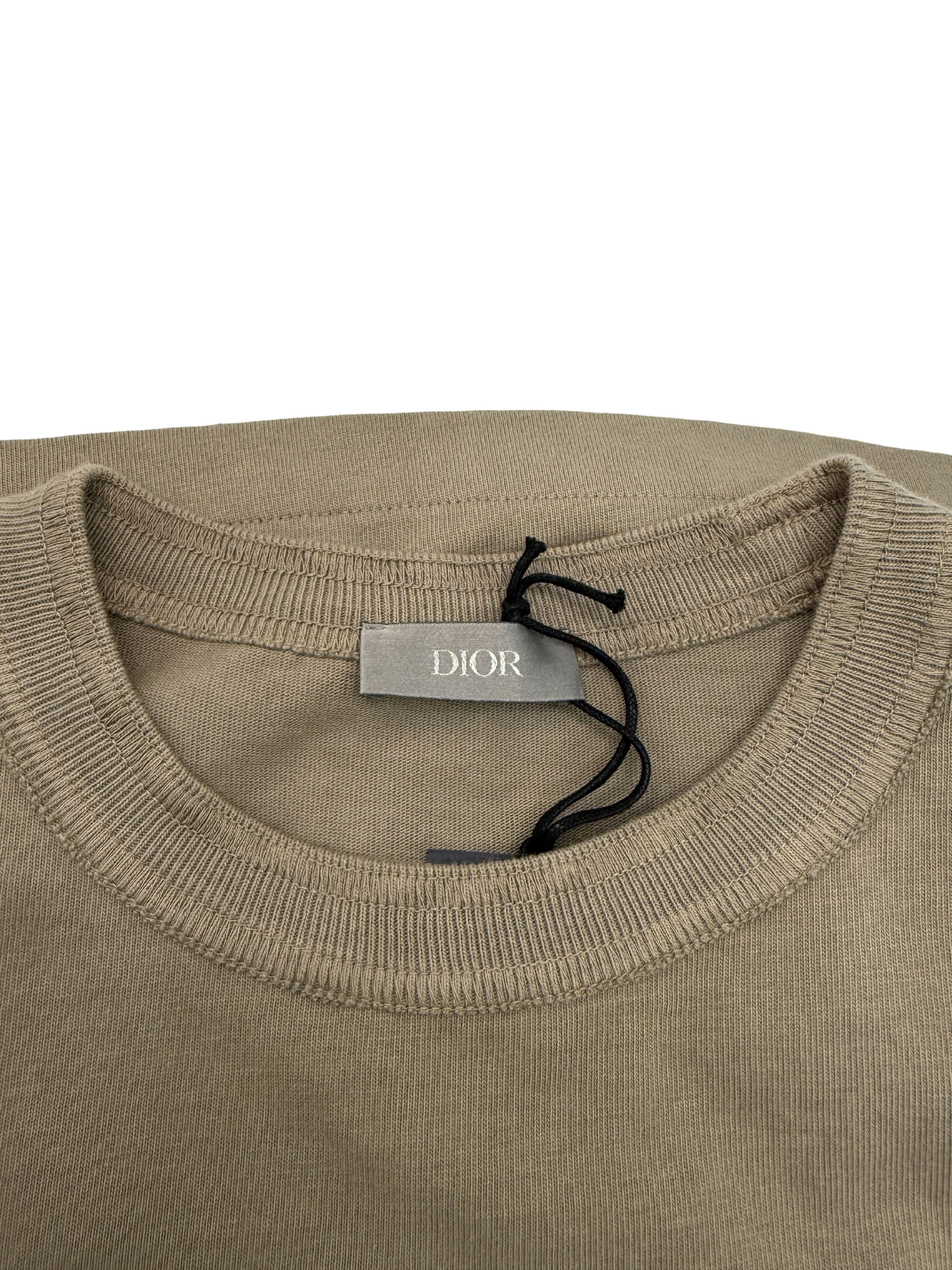 Dior X Stone Island T-Shirt (Unused) - Khaki Dior