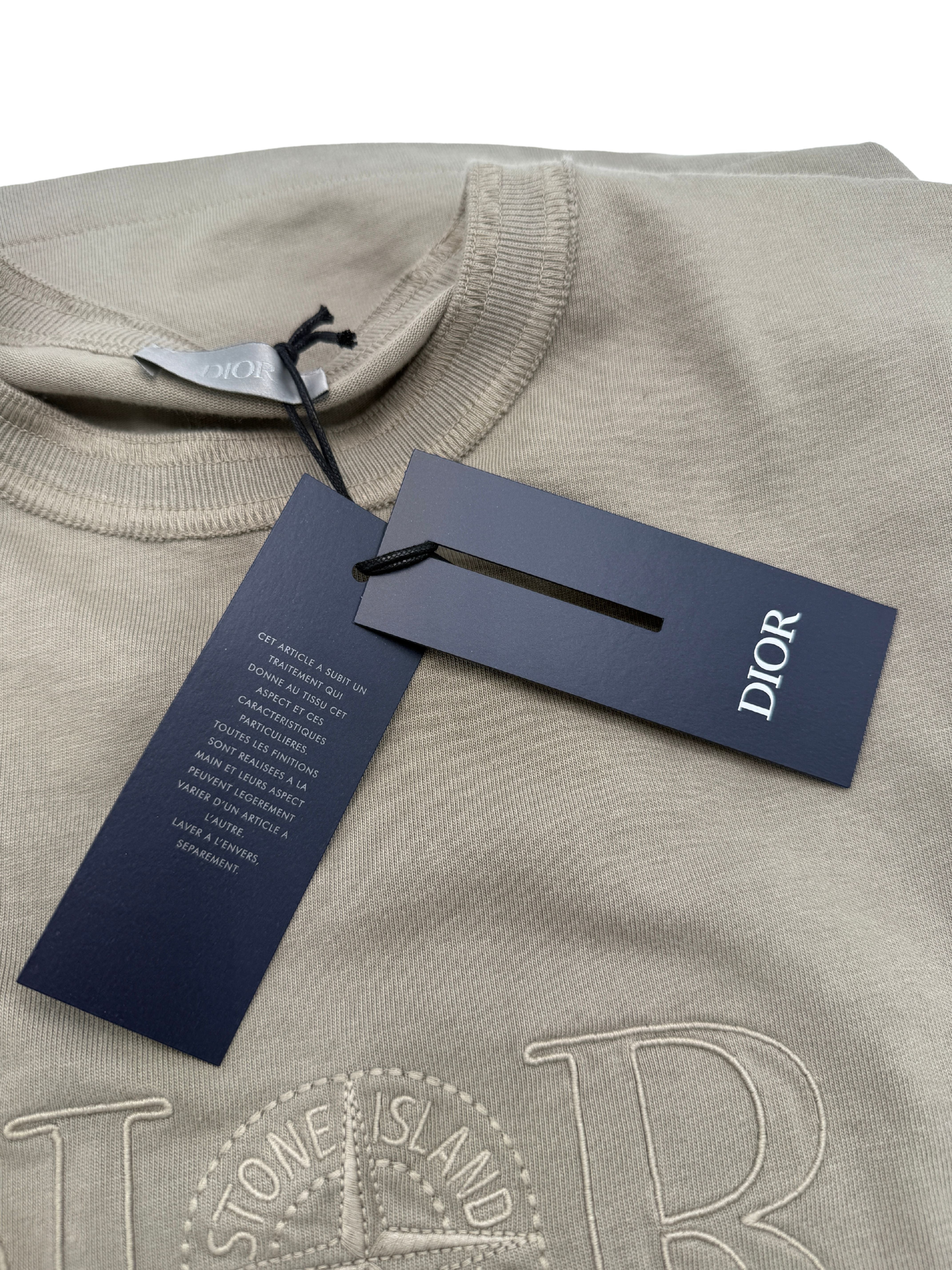 Dior X Stone Island T-Shirt (Unused) - Khaki Dior