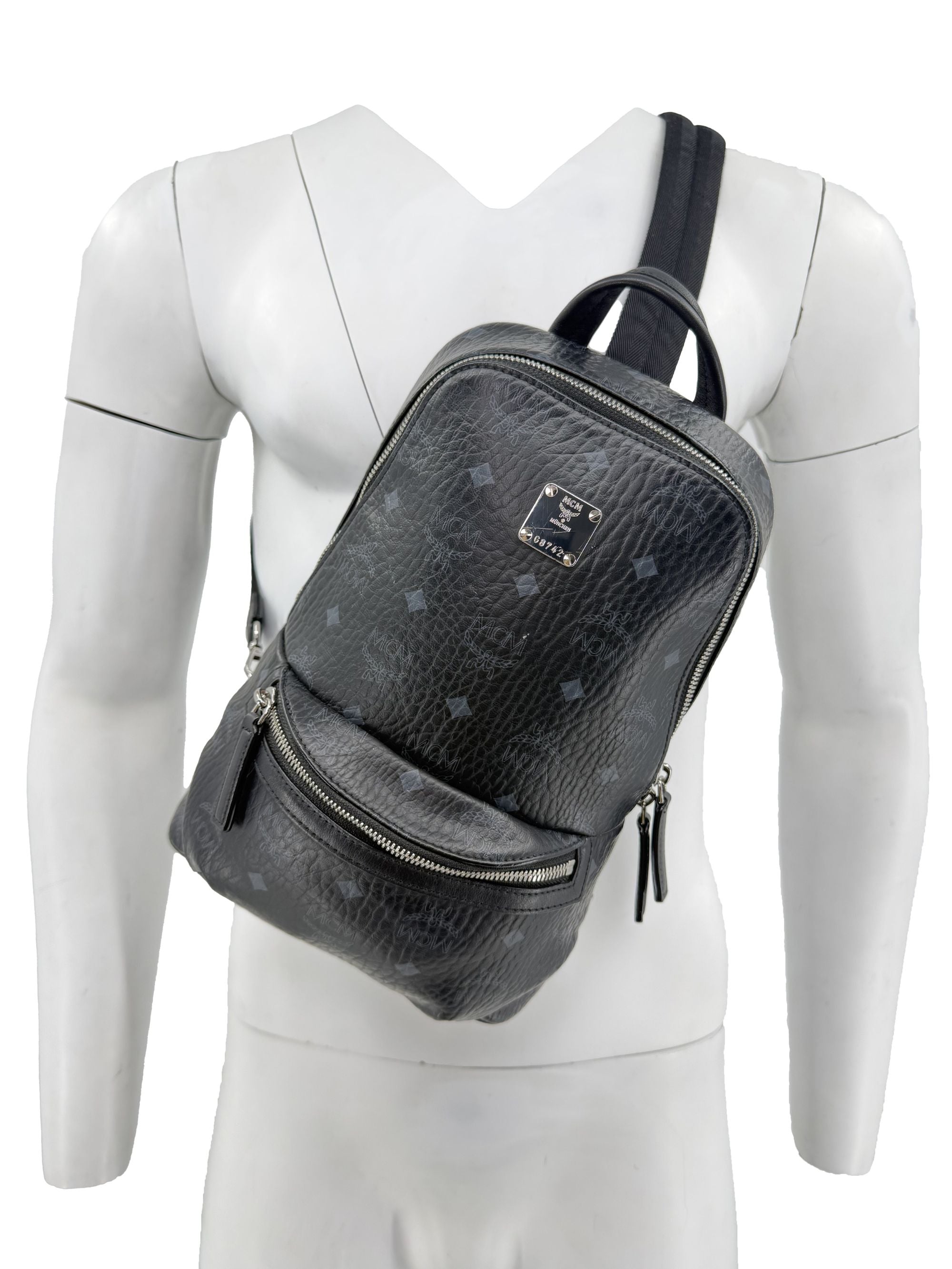 MCM Sling Bag - Black MCM