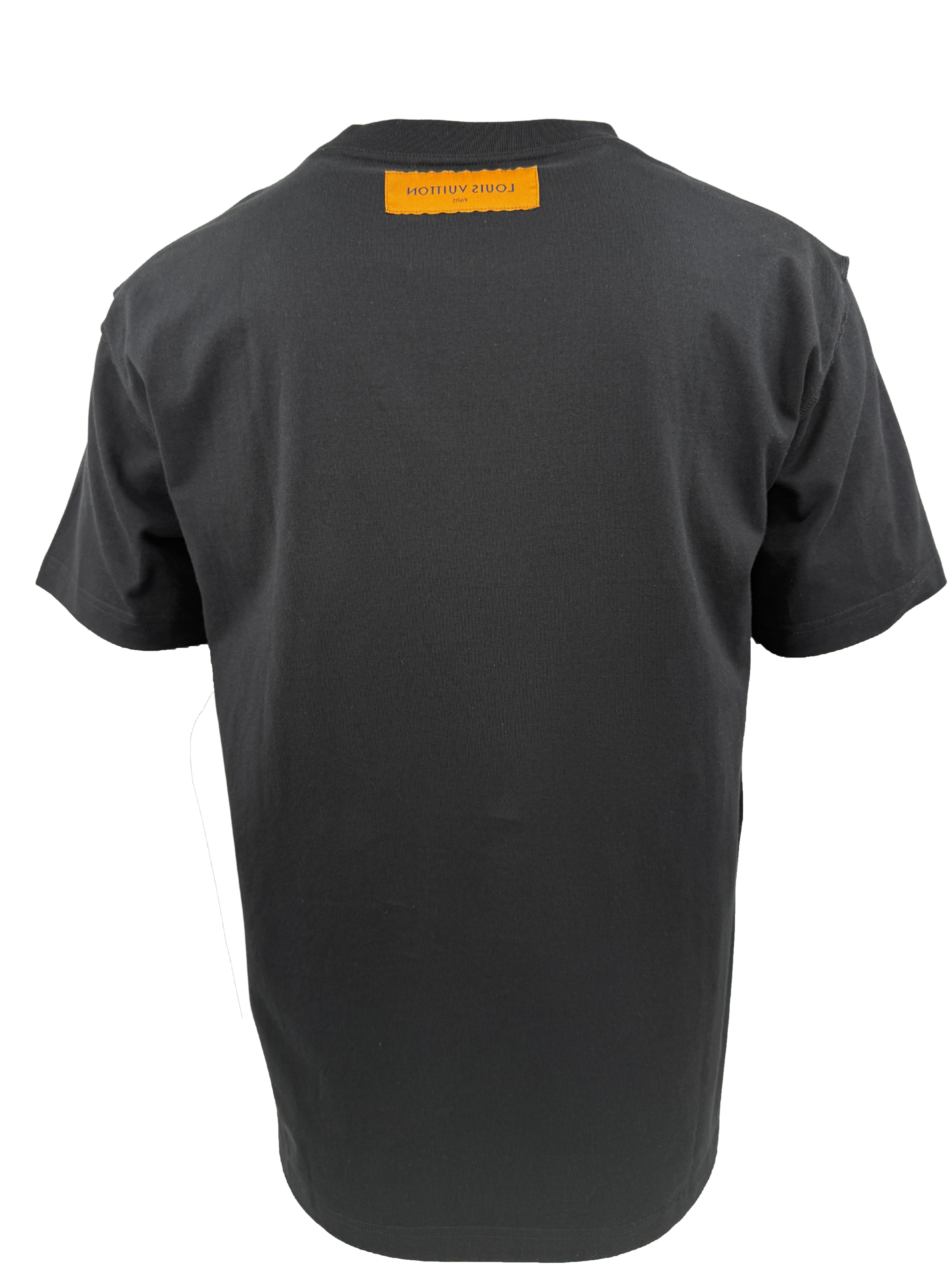 Louis Vuitton Embossed LV T-Shirt - Black (Unused) Louis Vuitton