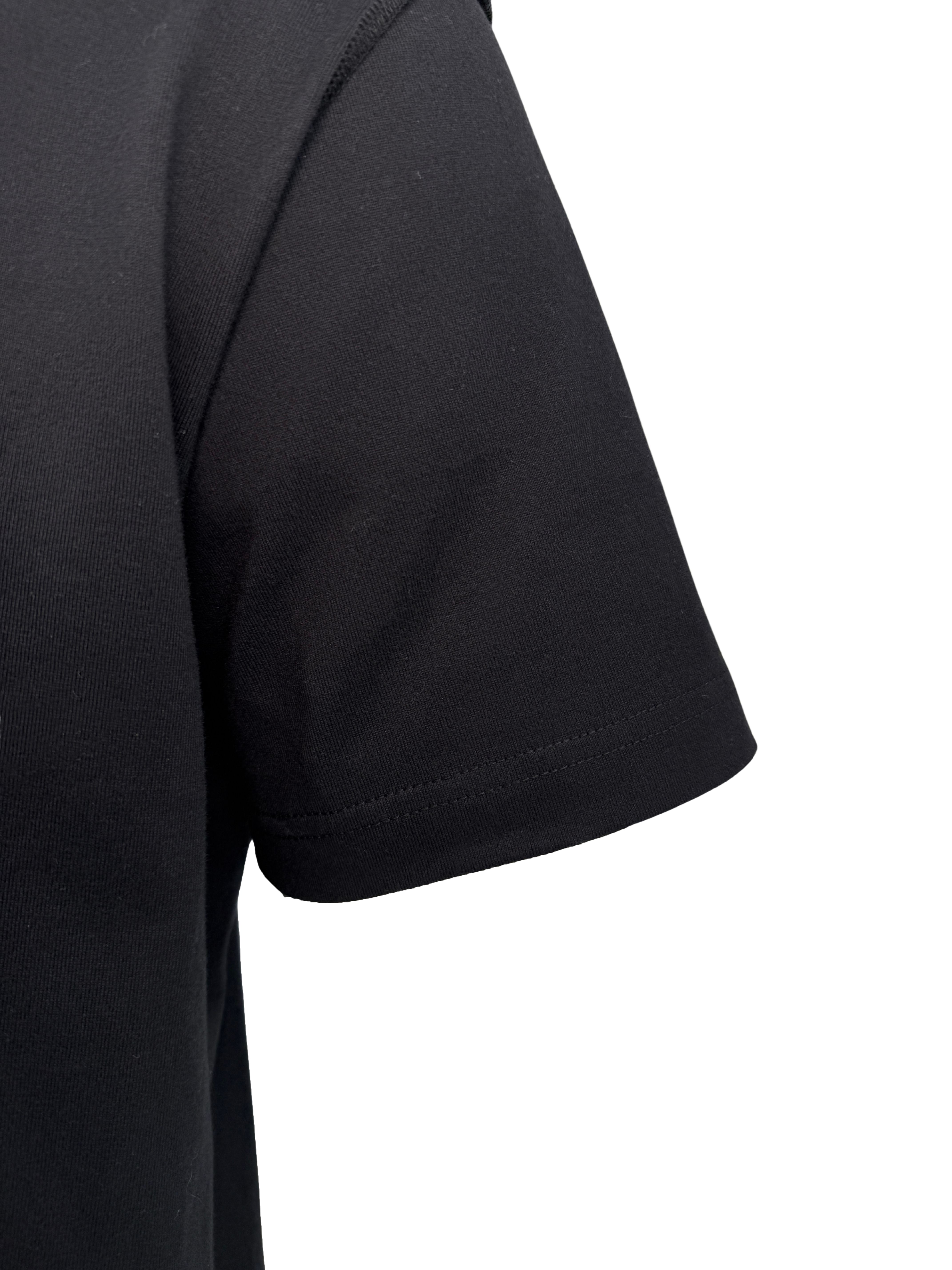 Louis Vuitton Embossed LV T-Shirt - Black (Unused) Louis Vuitton