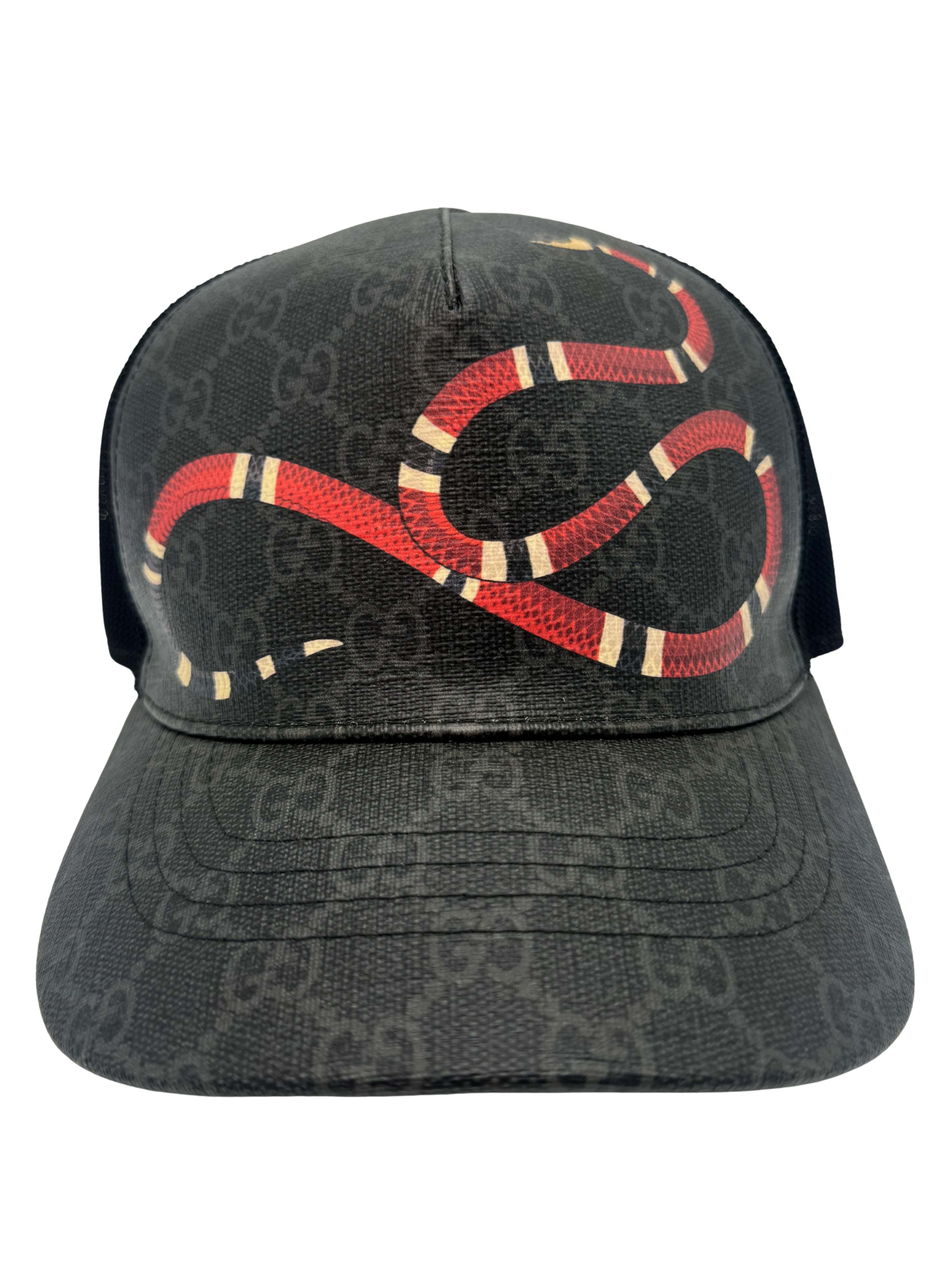 Gucci GG Kingsnake Cap - Black Gucci
