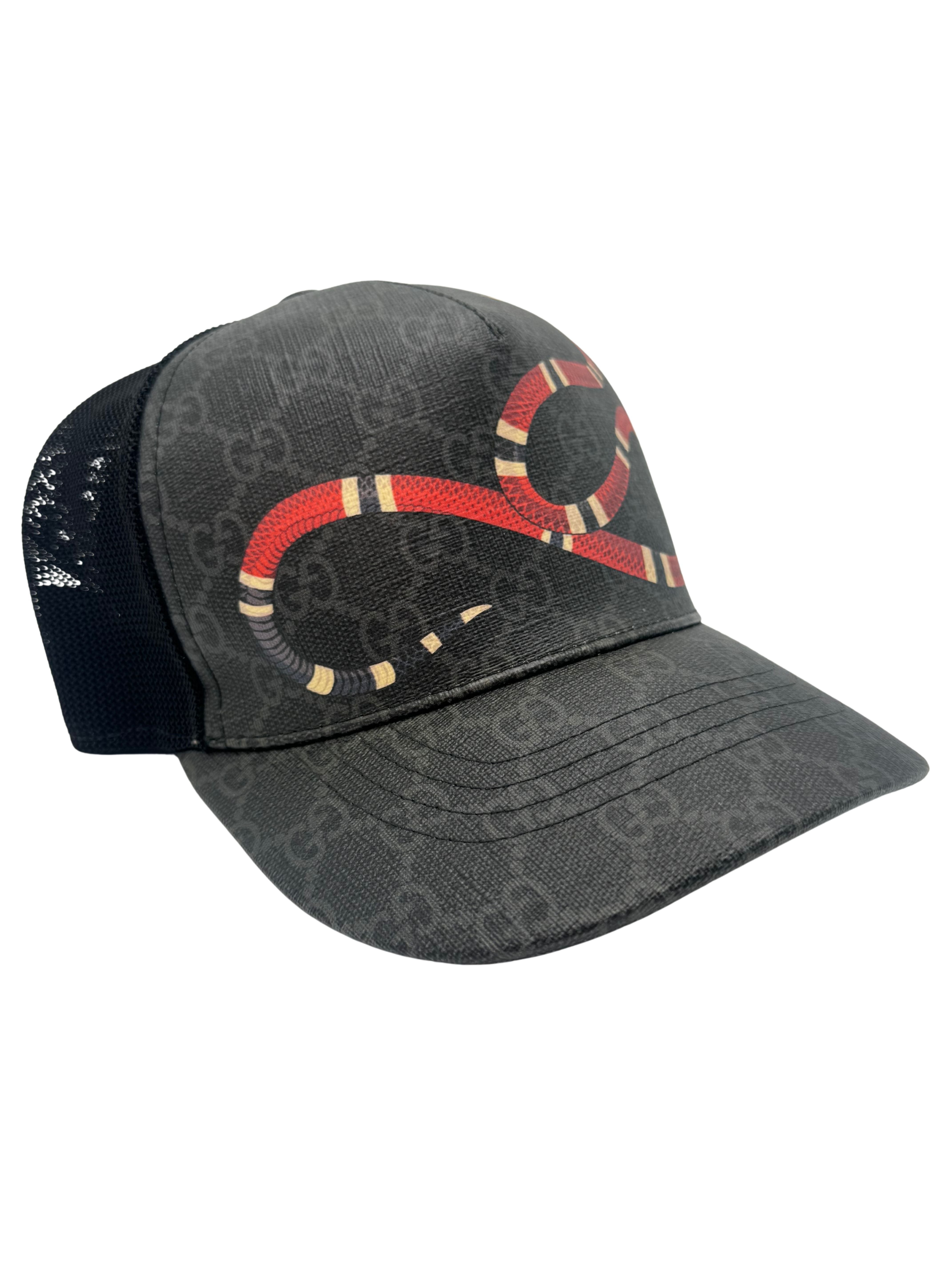 Gucci GG Kingsnake Cap - Black Gucci