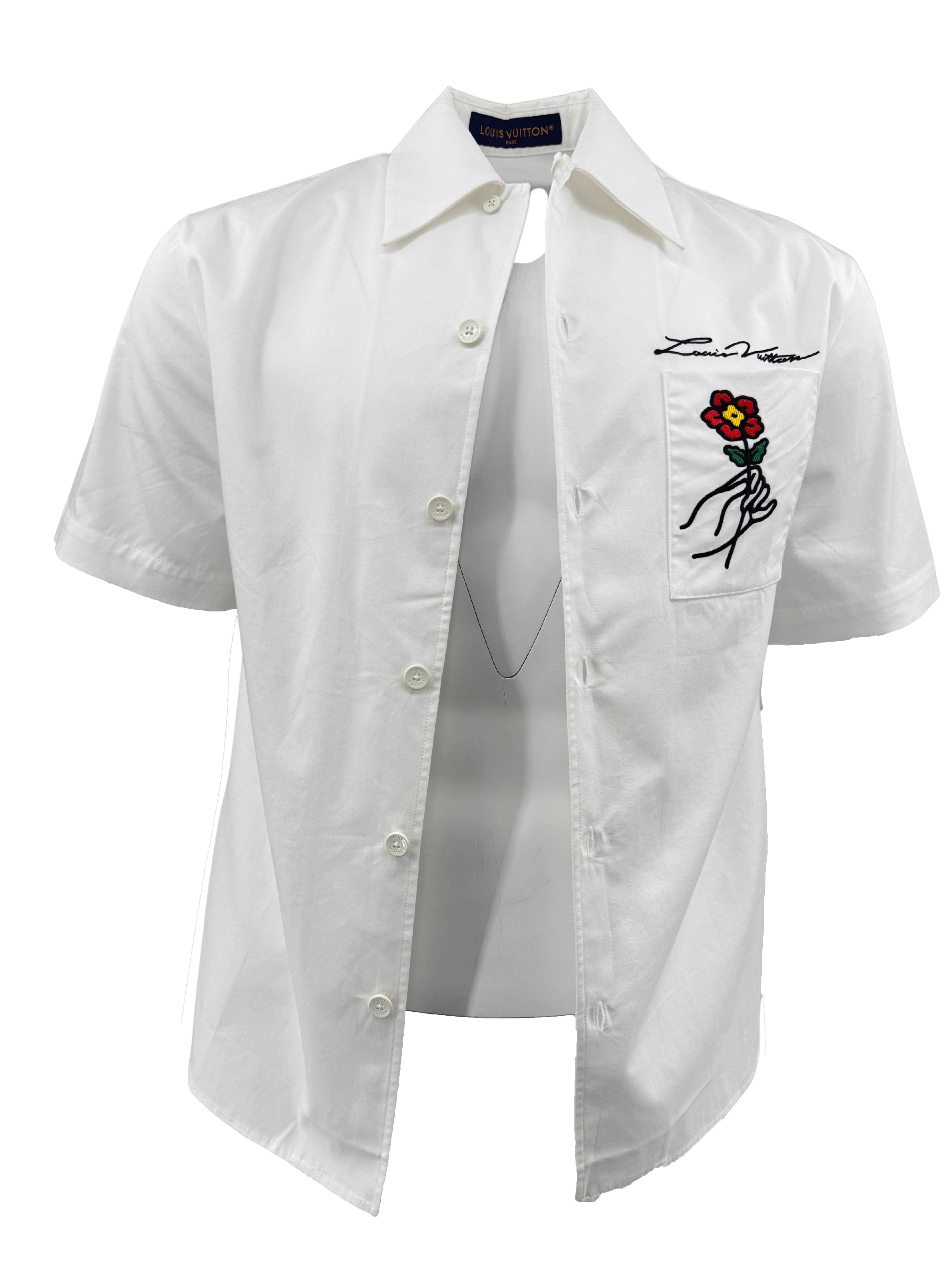 Louis Vuitton Rue du Pont Neuf Shirt - White (Unused)