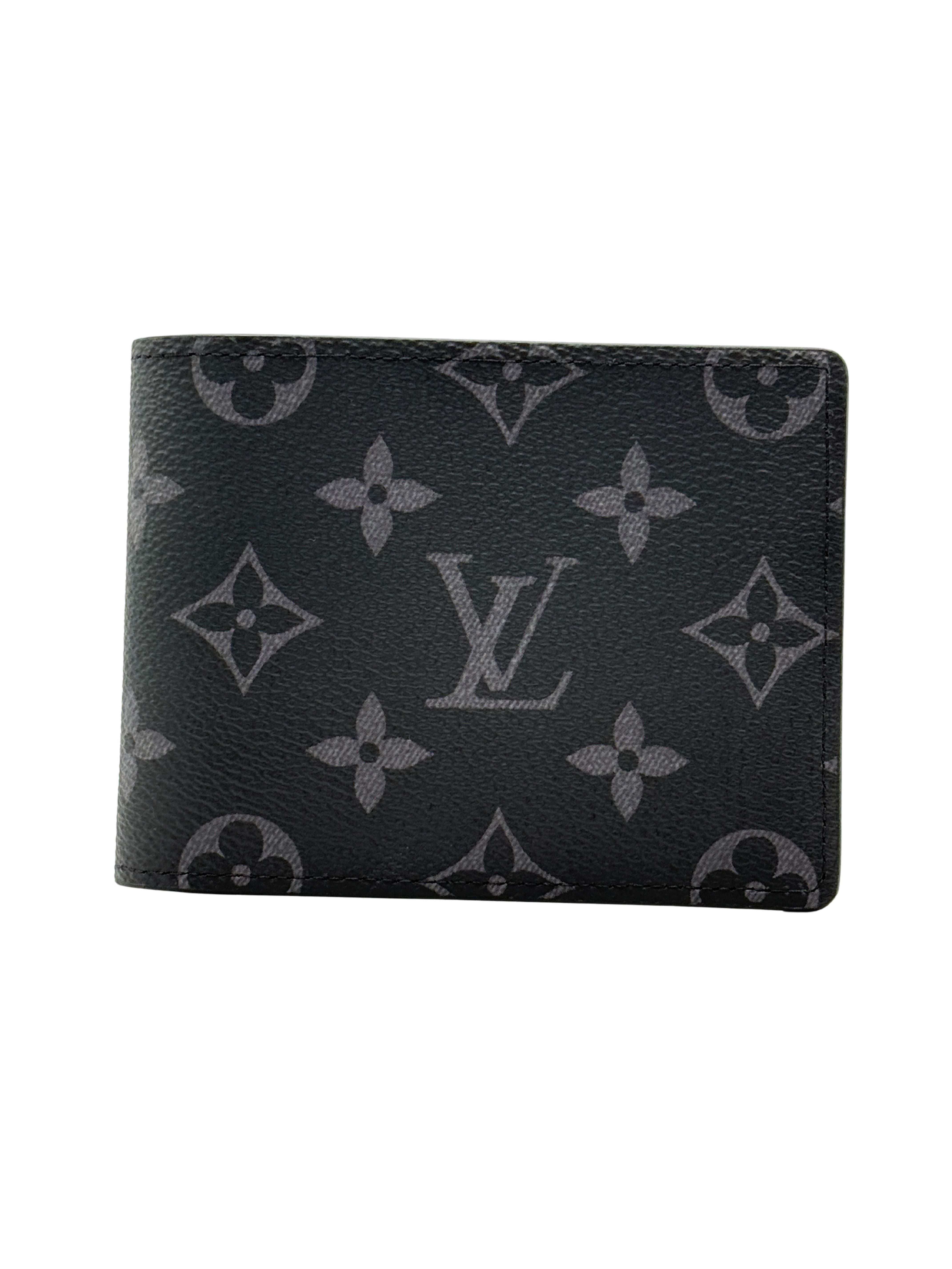 Louis Vuitton Slender Monogram Wallet - Black (Unused) Louis Vuitton